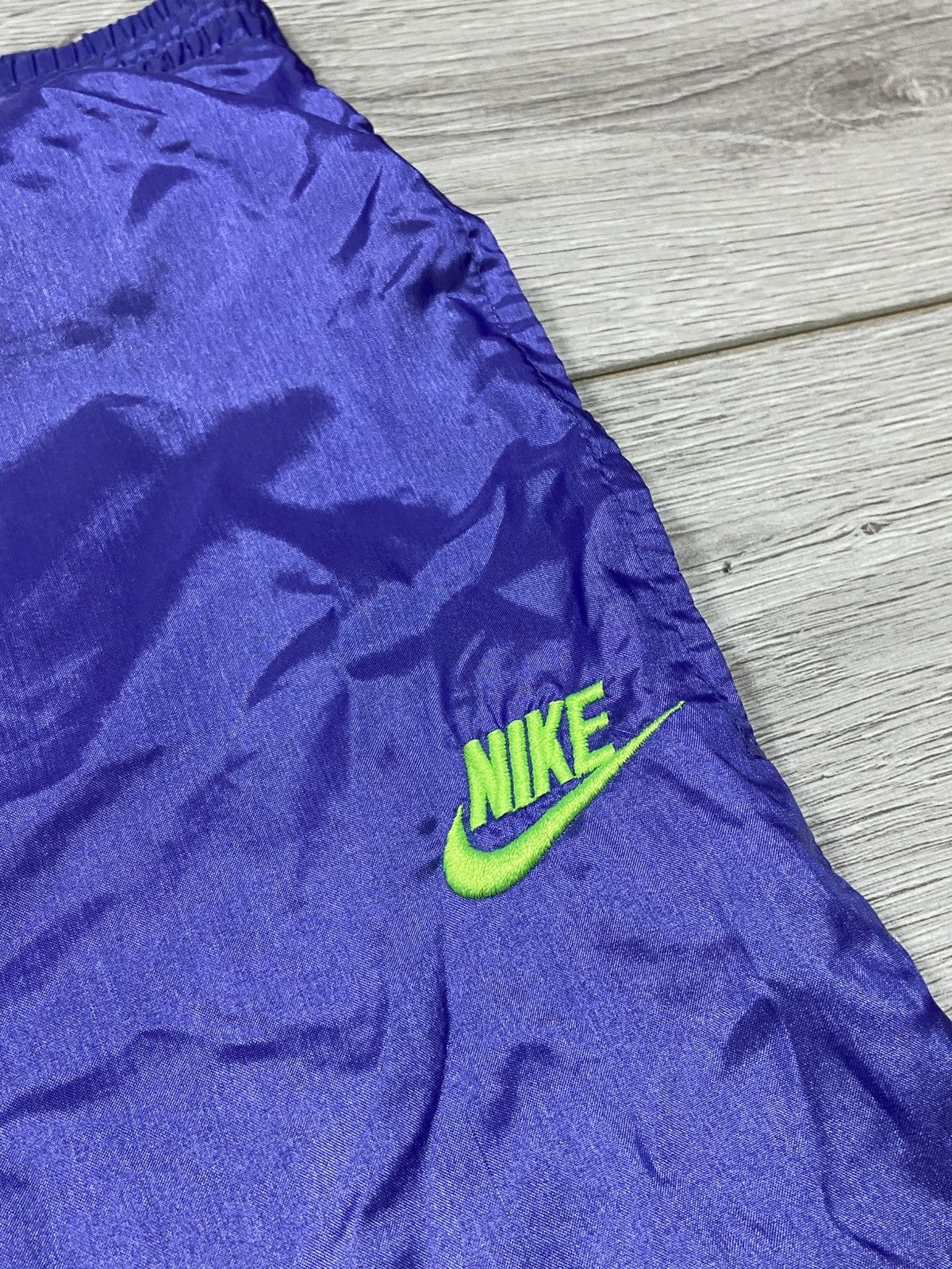 Nike Nike purple vintage 80-90 s pants parachute Size US 38 / EU 54 - 4 Thumbnail