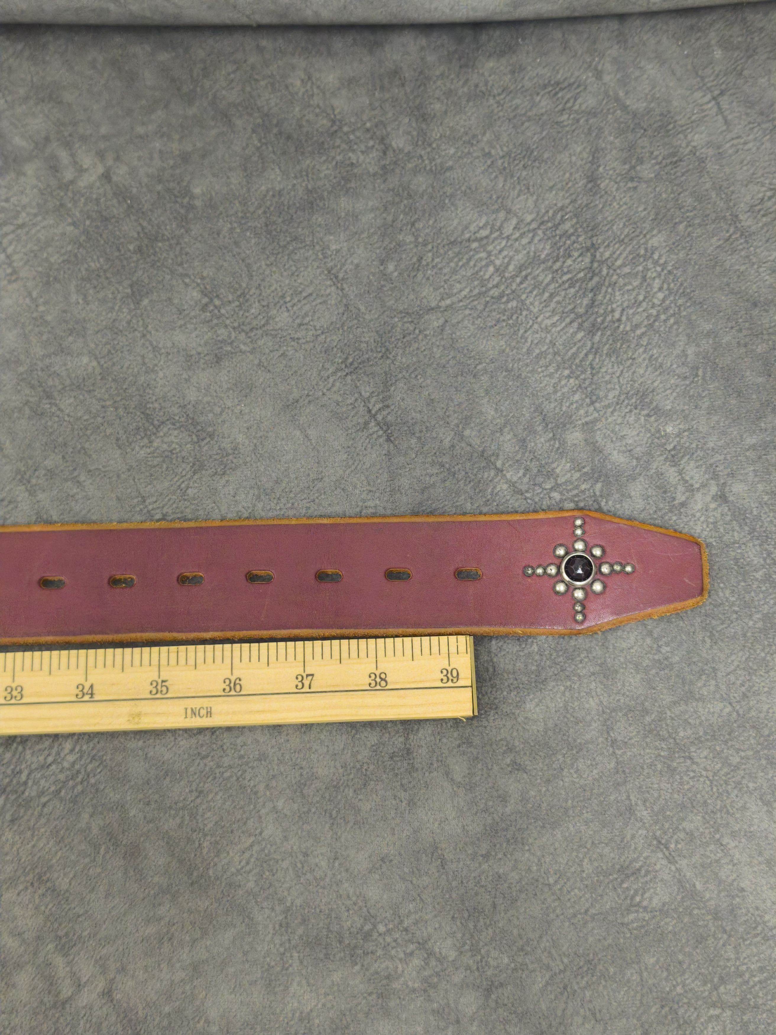 Japanese Brand Hawk Company Studded Belt Size ONE SIZE - 15 Thumbnail