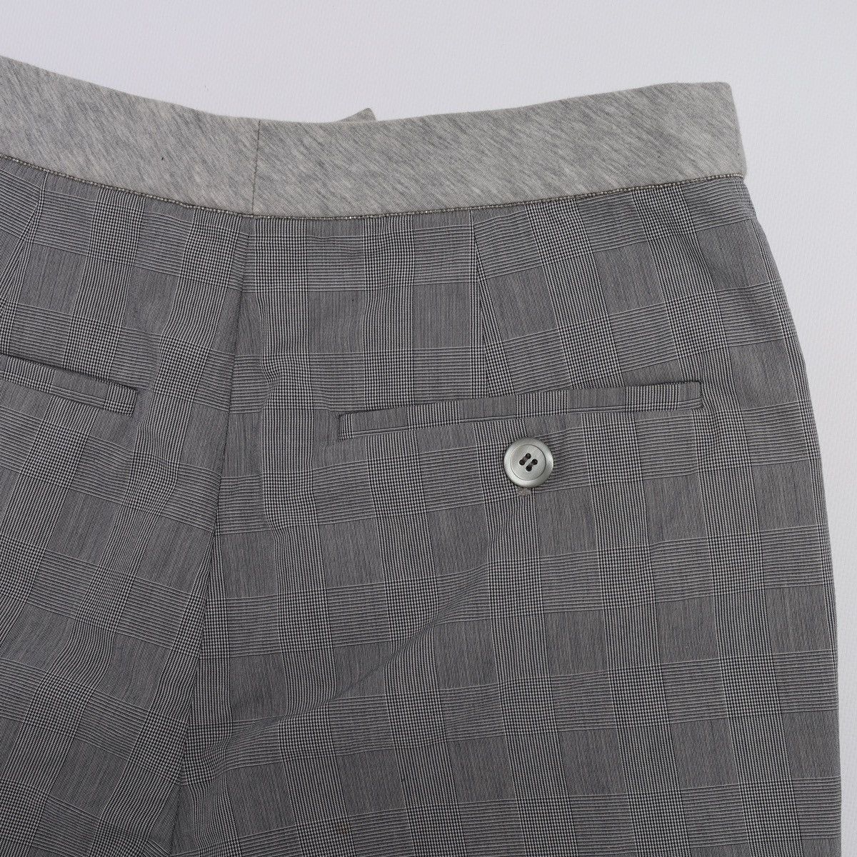 Brunello Cucinelli Brunello Cucinelli Cotton Shorts Grey Plaid Check Size 26" / US 2 / IT 38 - 9 Thumbnail
