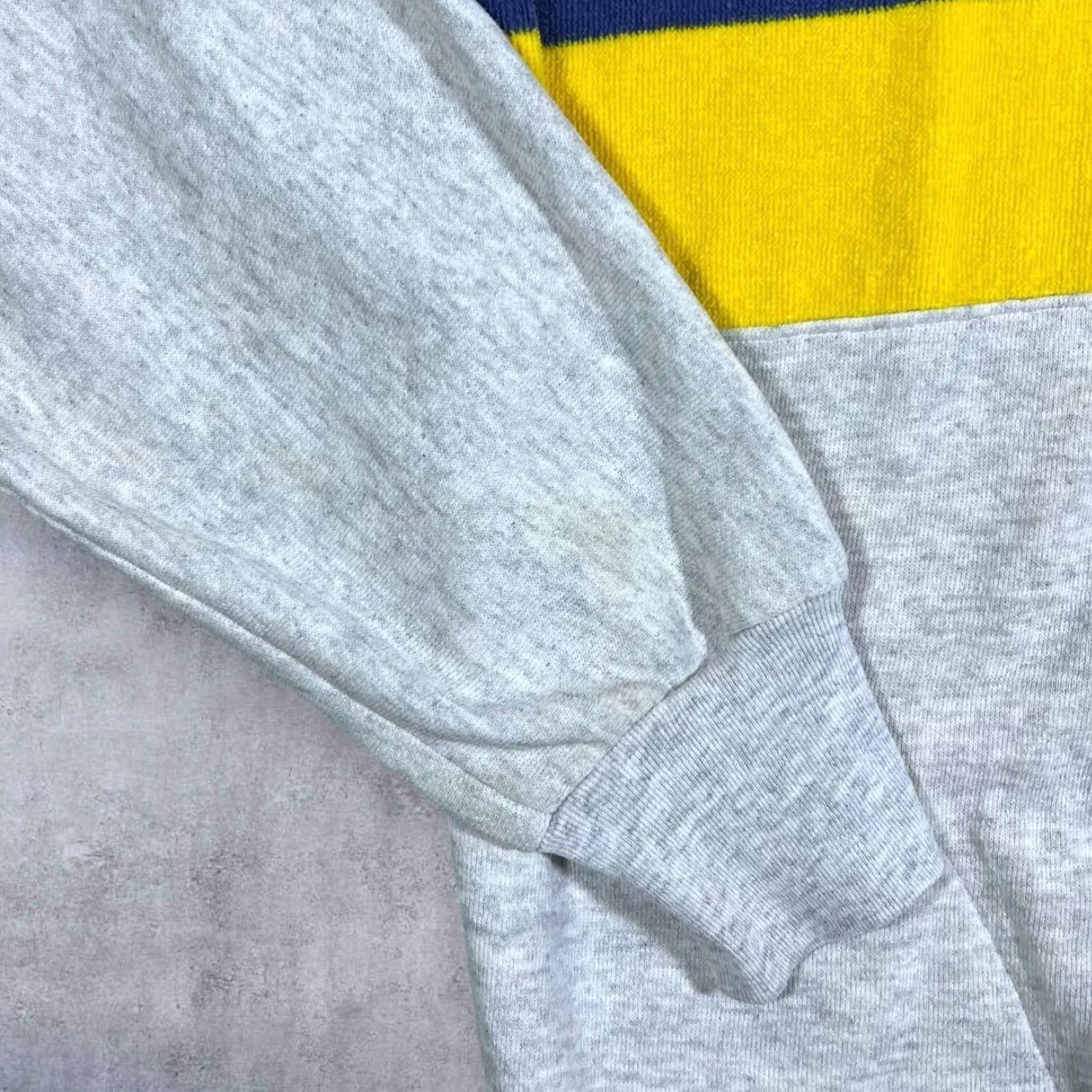 Vintage Vintage Rally Sweats Michigan Wolverines Towelling Button Sweatshirt M Size US M / EU 48-50 / 2 - 5 Thumbnail