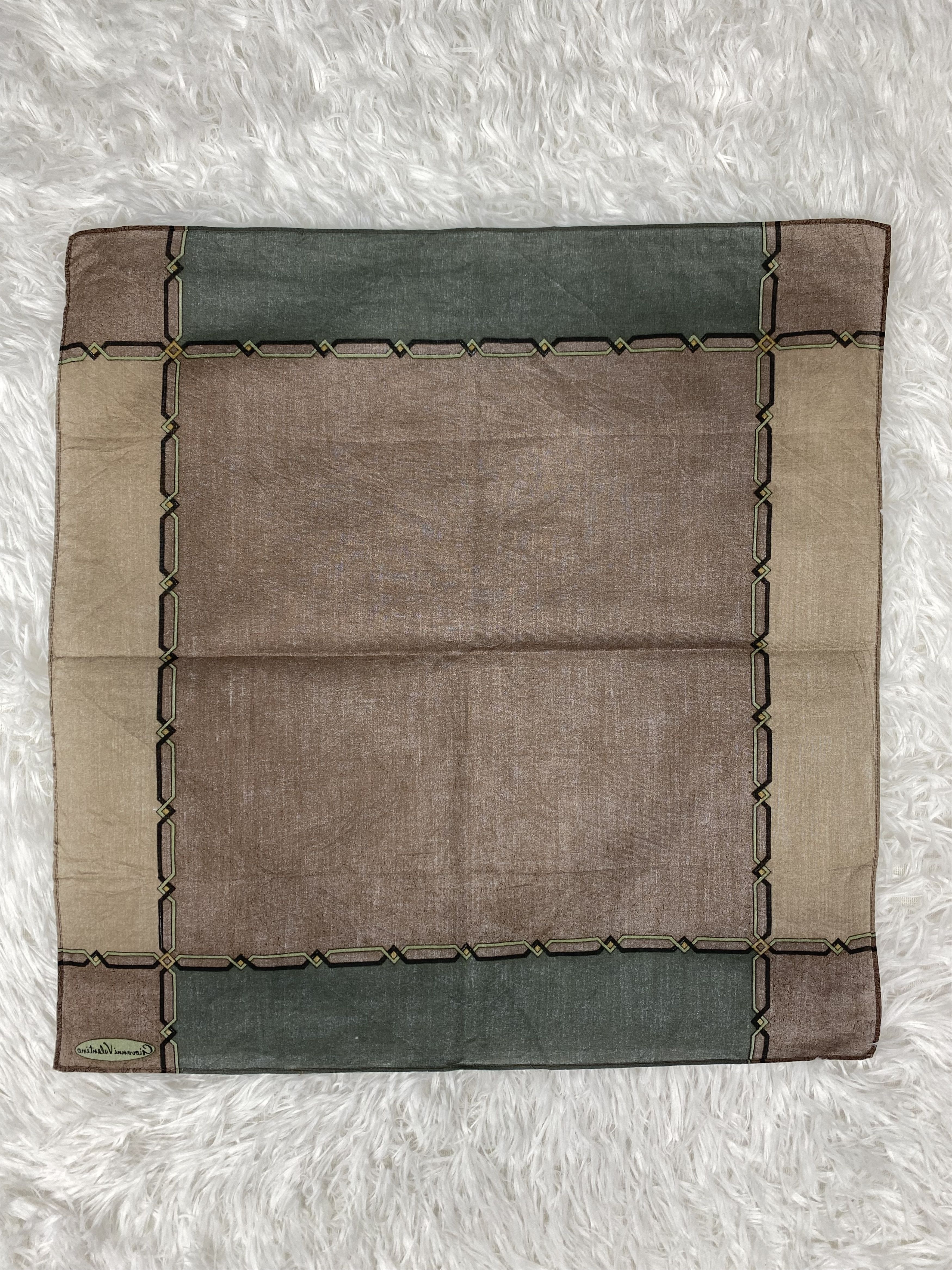 Giovanni Valentino × Vintage Vintage Giovanni Valentino Handkerchief Neckerchief PH0737 Size ONE SIZE - 4 Thumbnail