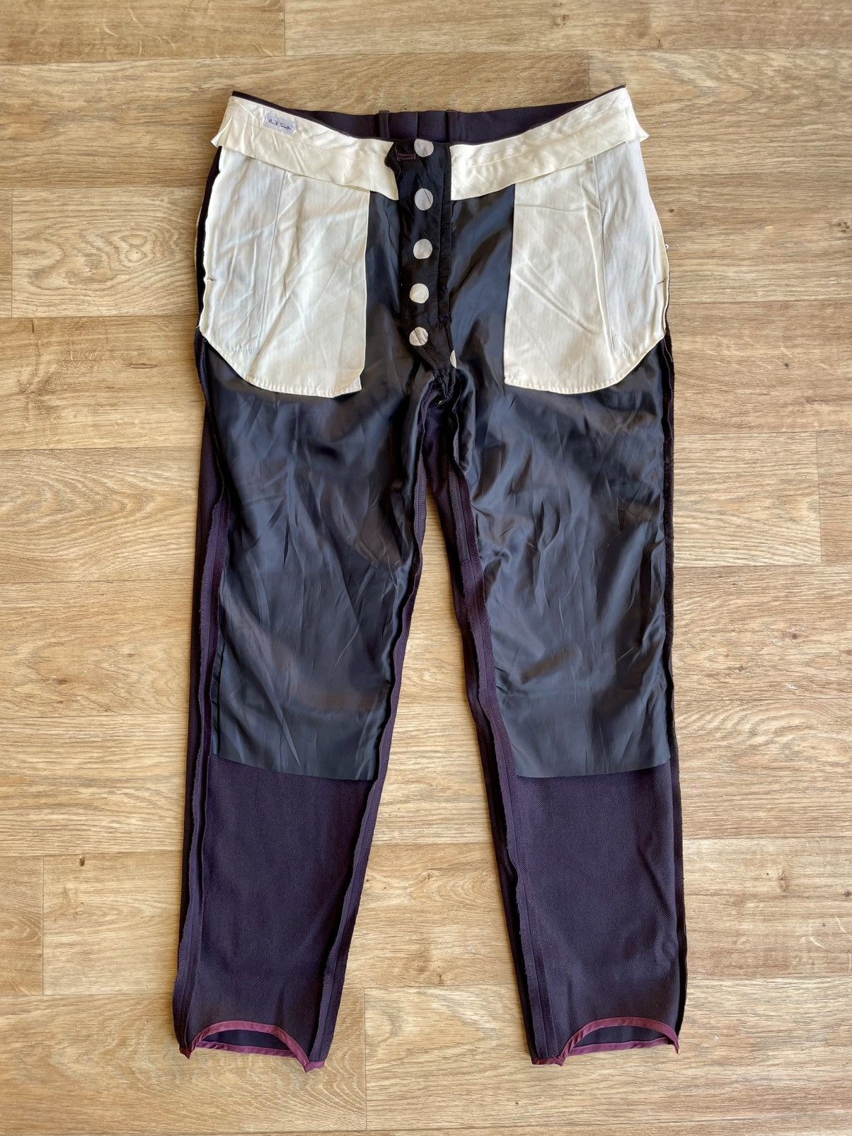 Paul Smith Paul Smith Mainline Japan ARCHIVE Cycling Wool Pants W34 Size 34S - 9 Thumbnail