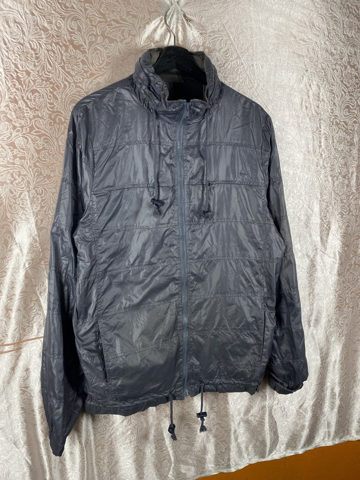 Japanese Brand Charles & 1/2 Lightweight Nylon Windbreaker Jacket Grey Size US M / EU 48-50 / 2 - 5 Thumbnail