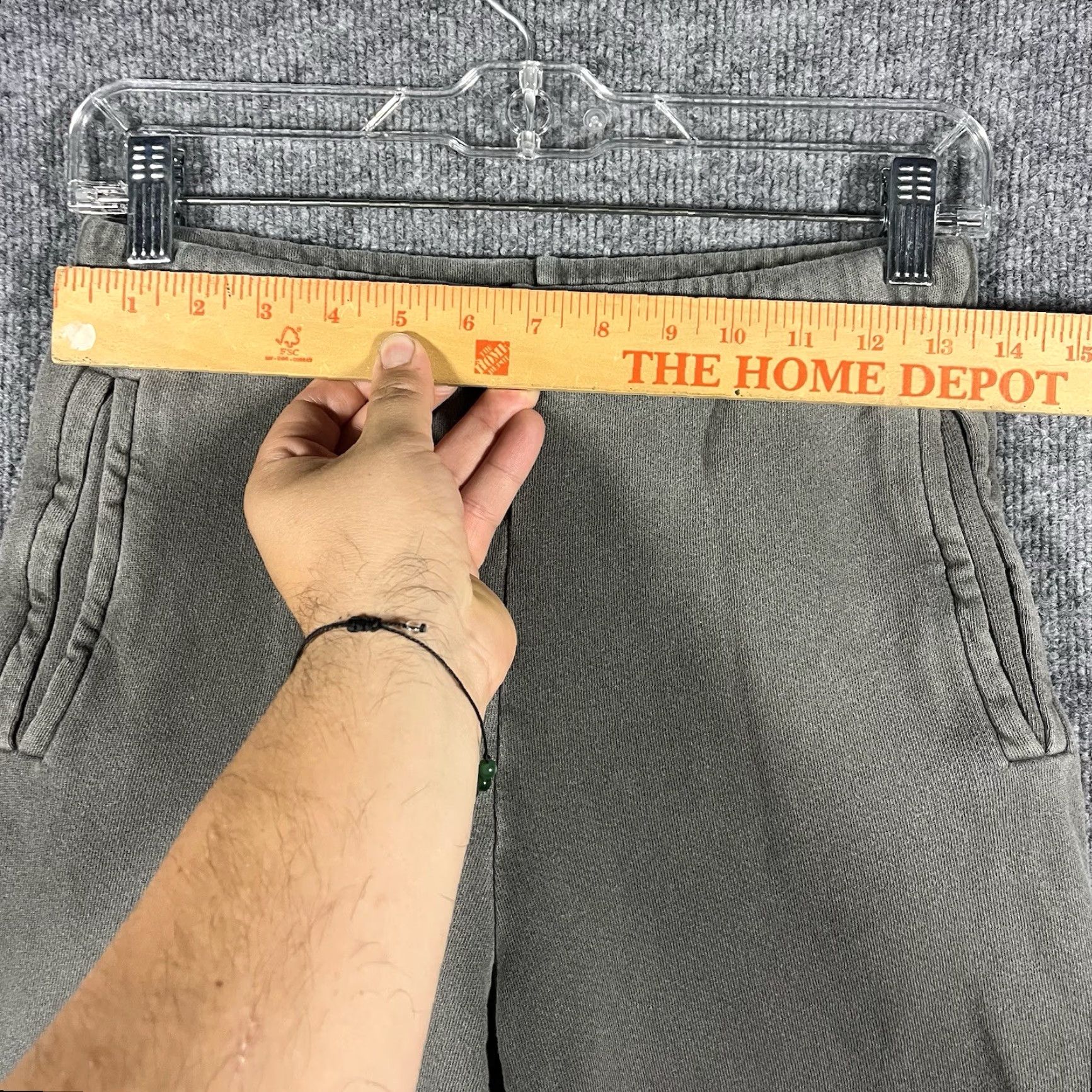 Vintage VINTAGE Joah Brown Oversized Jogger Washed Gray Drawstring Sweatpants XS/S Size 26" / US 2 / IT 38 - 2 Thumbnail