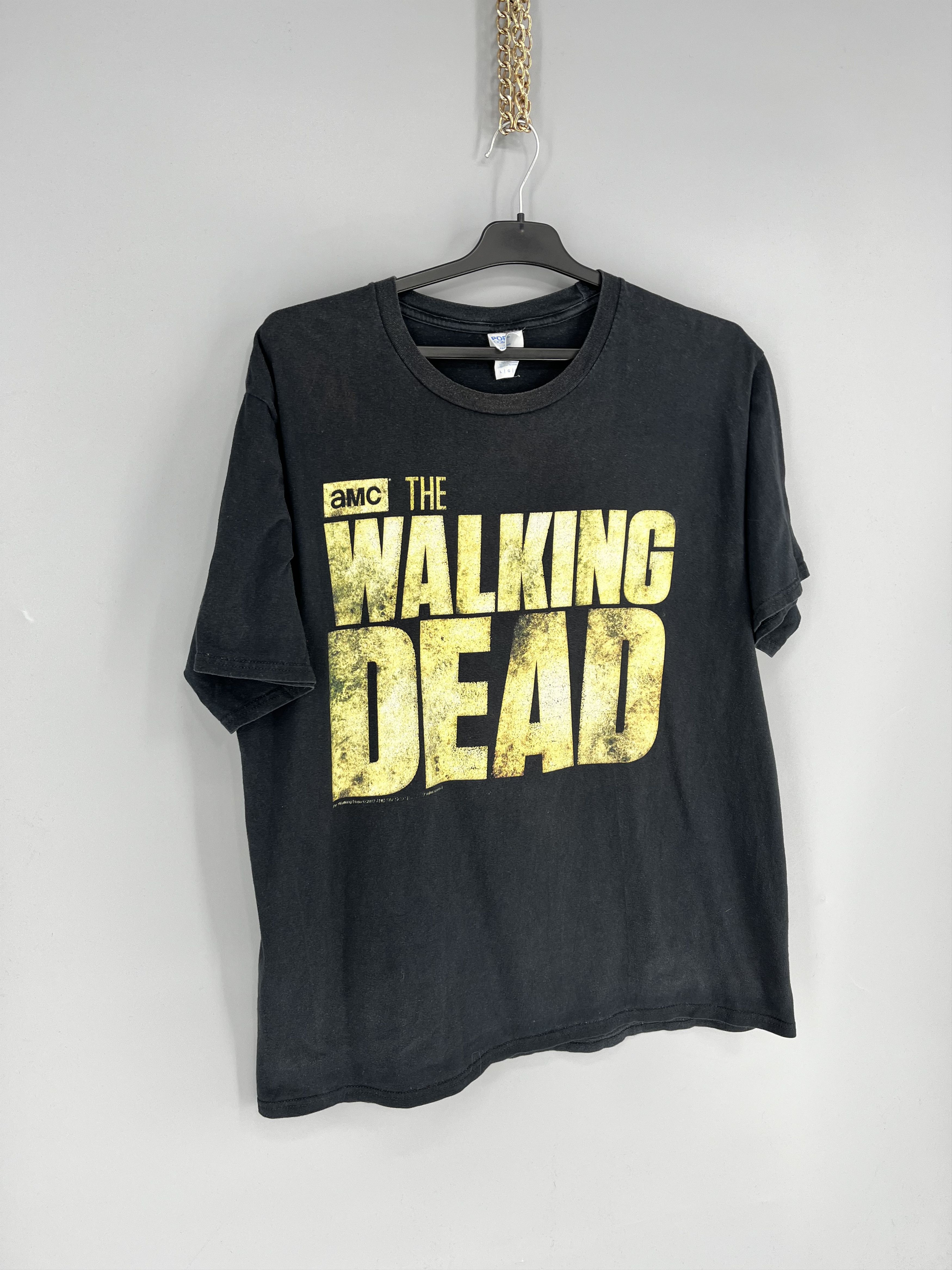 Vintage Vintage Y2K The Walking Dead RARE! Dead Face Size US XL / EU 56 / 4 - 2 Thumbnail
