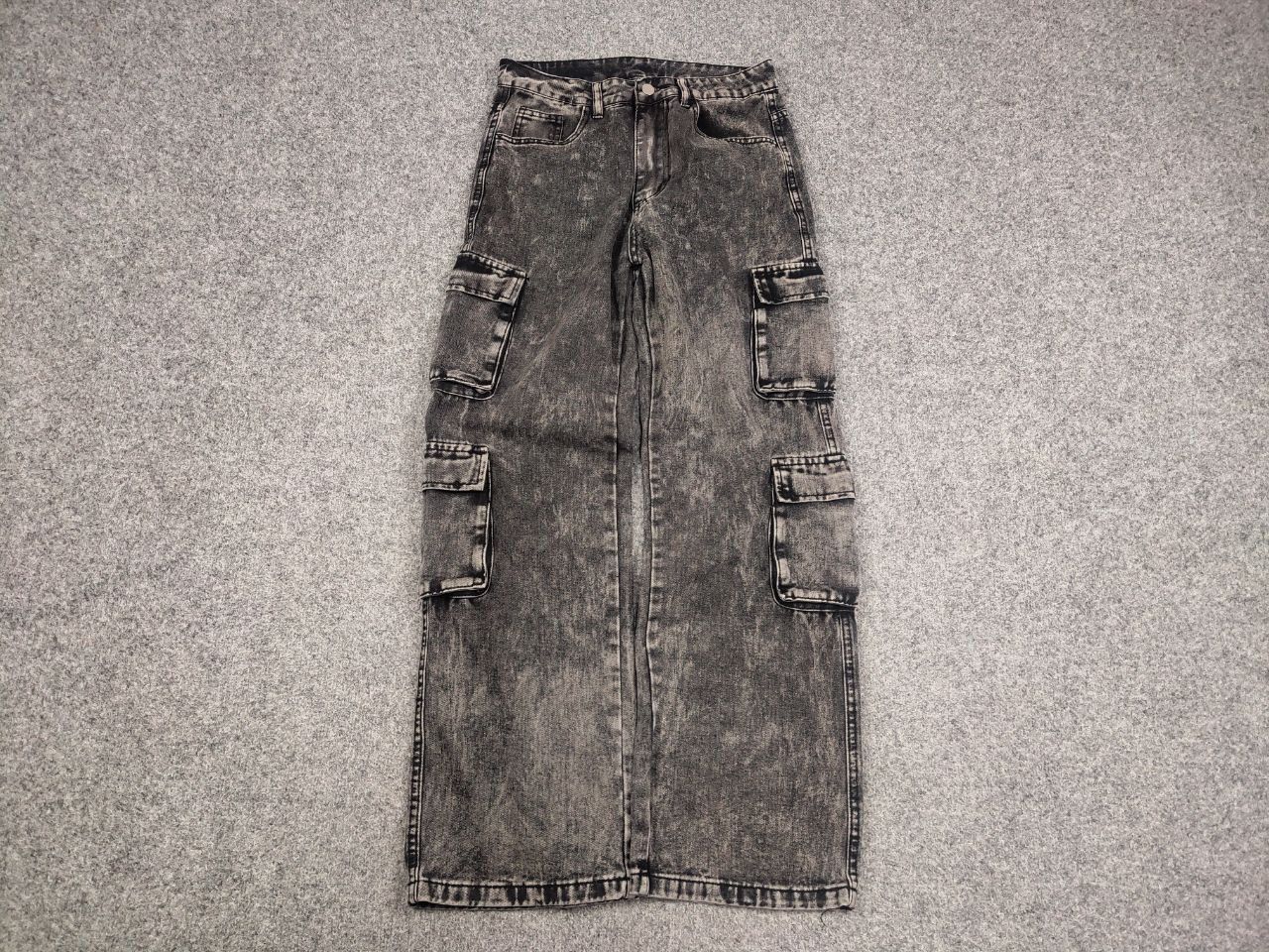If Six Was Nine Baggy Faded Cargo If Six Was Nine Style Parachute Y2K Pants Size US 31 - 7 Thumbnail