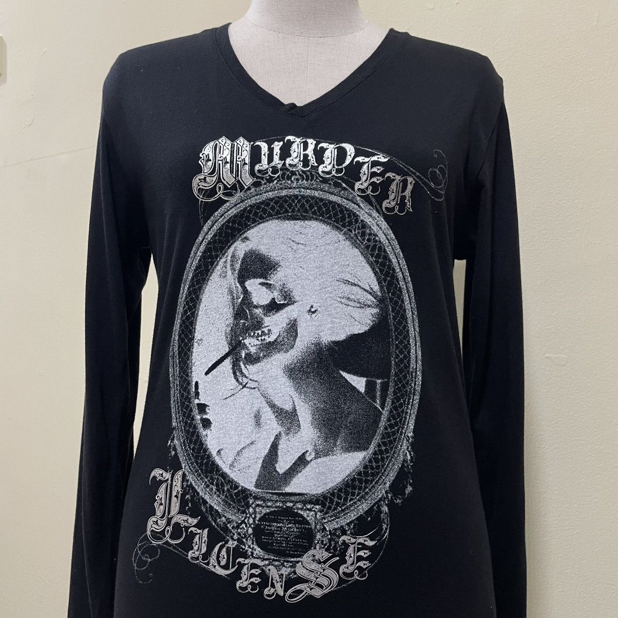 If Six Was Nine Murder License Punk Style Tee Shirt Size US S / EU 44-46 / 1 - 2 Thumbnail