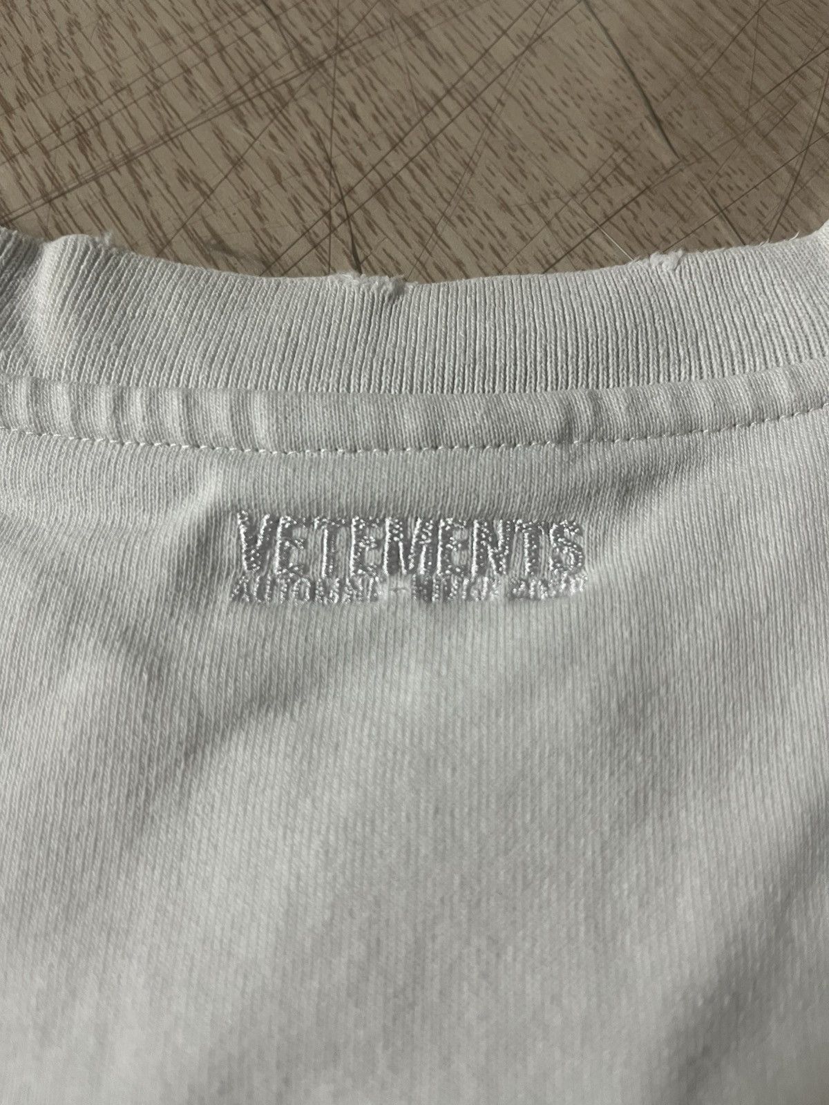 Vetements S vetements SILK ROAD distressed oversized long sleeve shirt Size US S / EU 44-46 / 1 - 9 Thumbnail