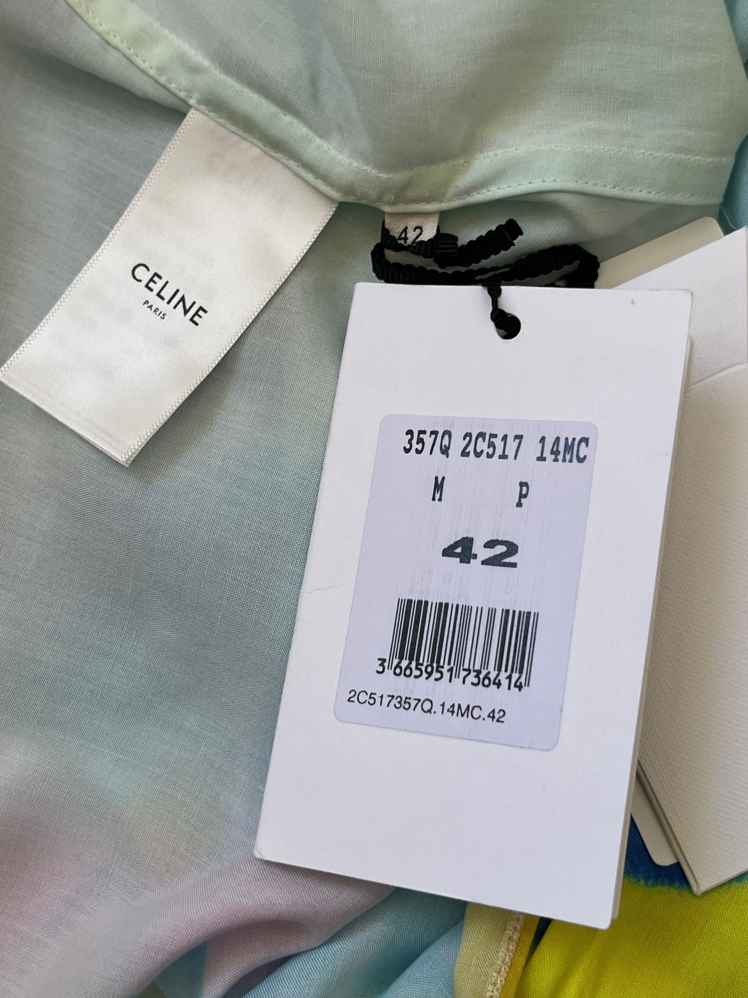 Celine × Hedi Slimane Celine x Marcelo Lavin 'Heavenly Days' Hawaiian Shirt Size US L / EU 52-54 / 3 - 3 Thumbnail
