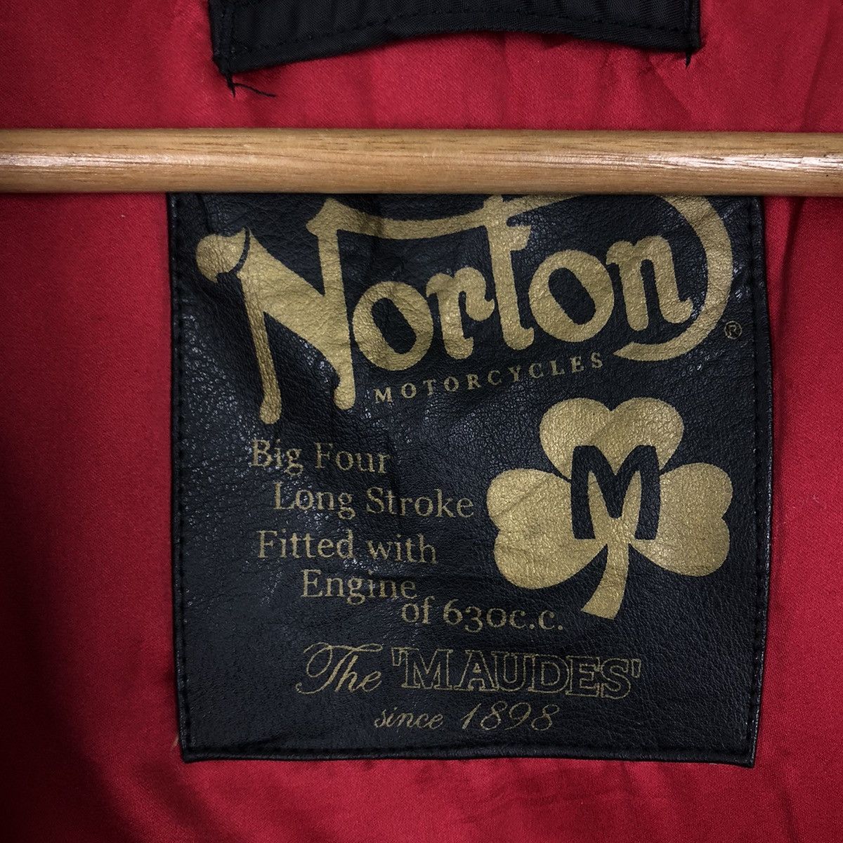 Japanese Brand 🔥90s VINTAGE SOFT LEATHER BOMBER JACKET NOTRON RACING STYLE Size US M / EU 48-50 / 2 - 12 Thumbnail