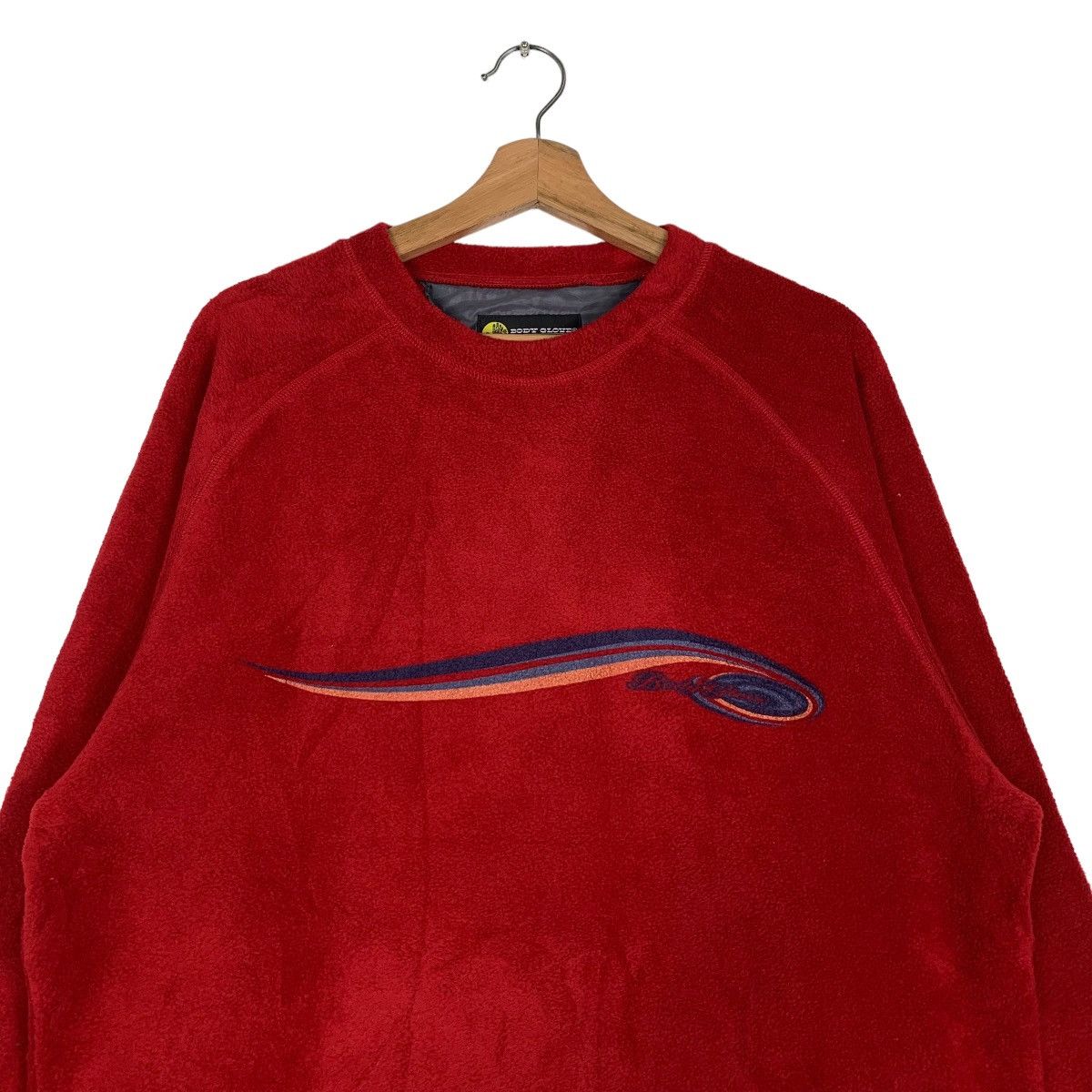 Body Glove BODY GLOVE Pullover Red Fleece Sweater #0426-C20 Size US M / EU 48-50 / 2 - 2 Thumbnail