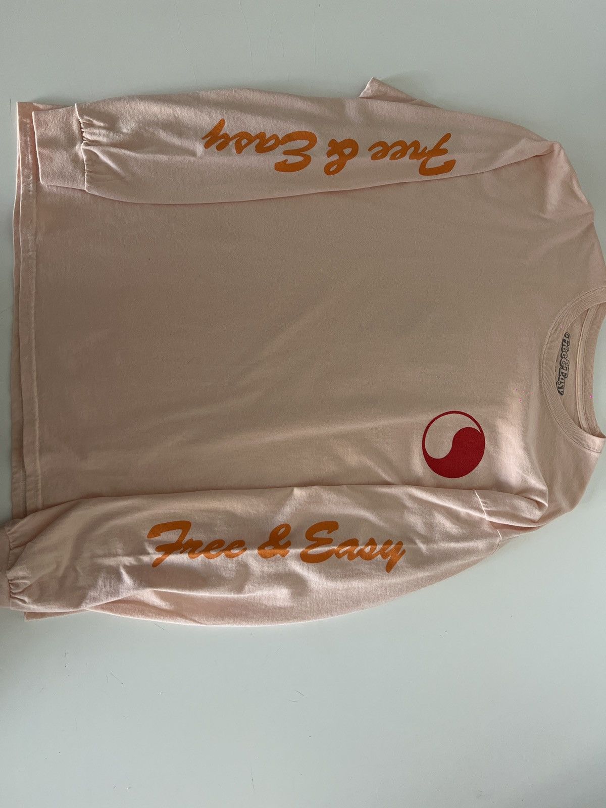 Free & Easy Free & Easy peach long sleeve Size US XL / EU 56 / 4 - 4 Thumbnail