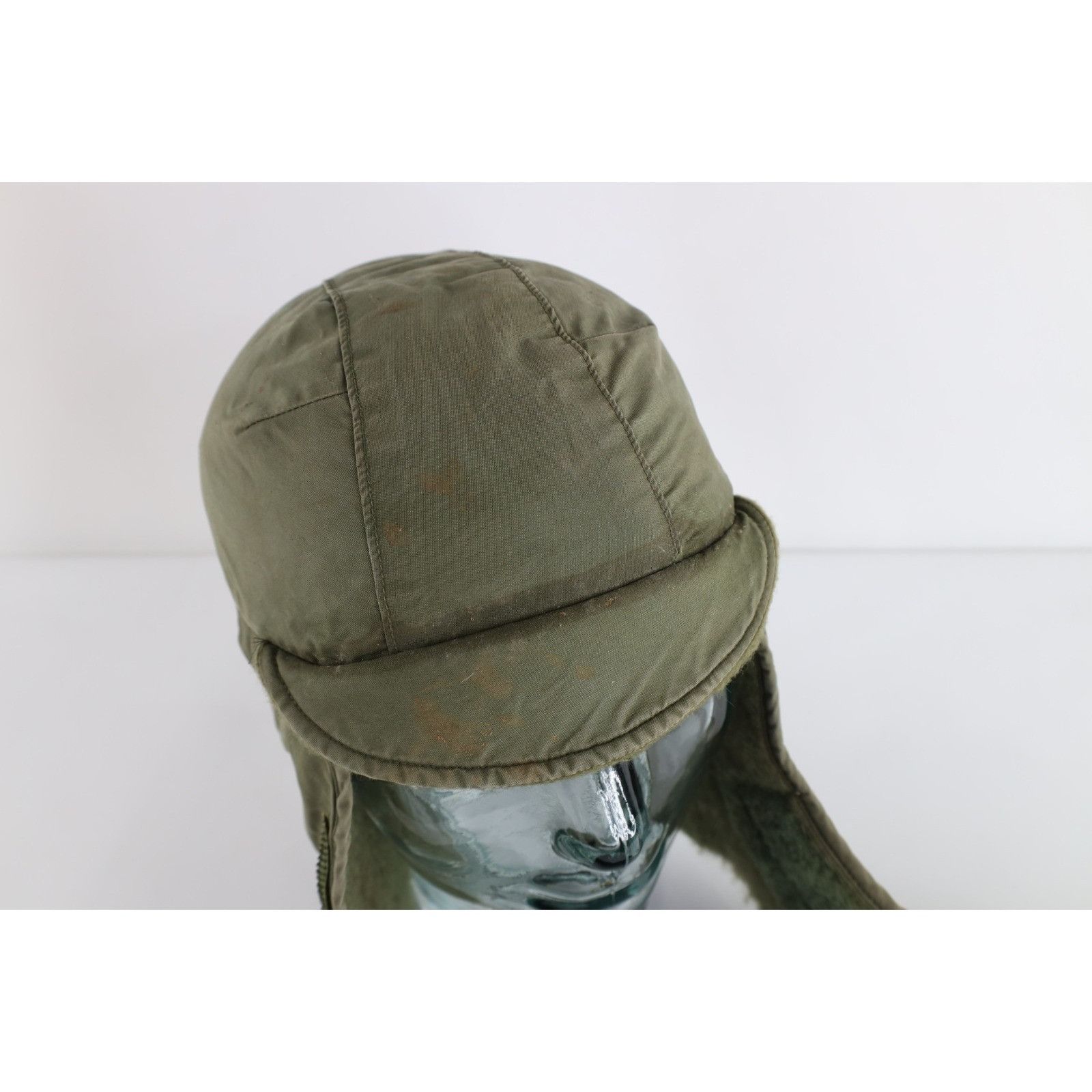 Vintage Vintage 50s Military USGI Insulating Helmet Liner Cap Hat Size ONE SIZE - 10 Thumbnail