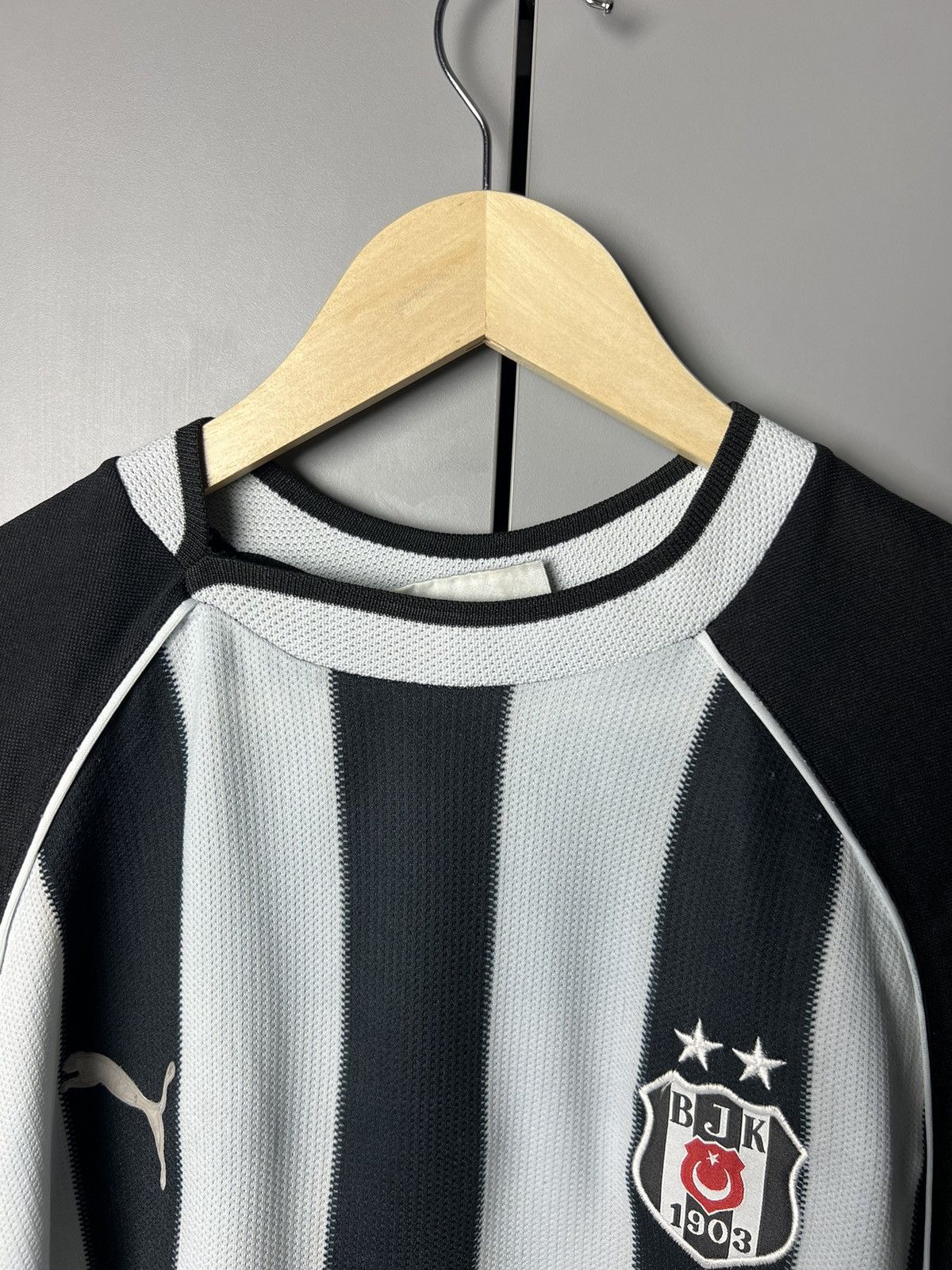 Adidas Vintage Puma Besiktas 2003-04 Soccer Away Kit Size US XS / EU 42 / 0 - 9 Thumbnail