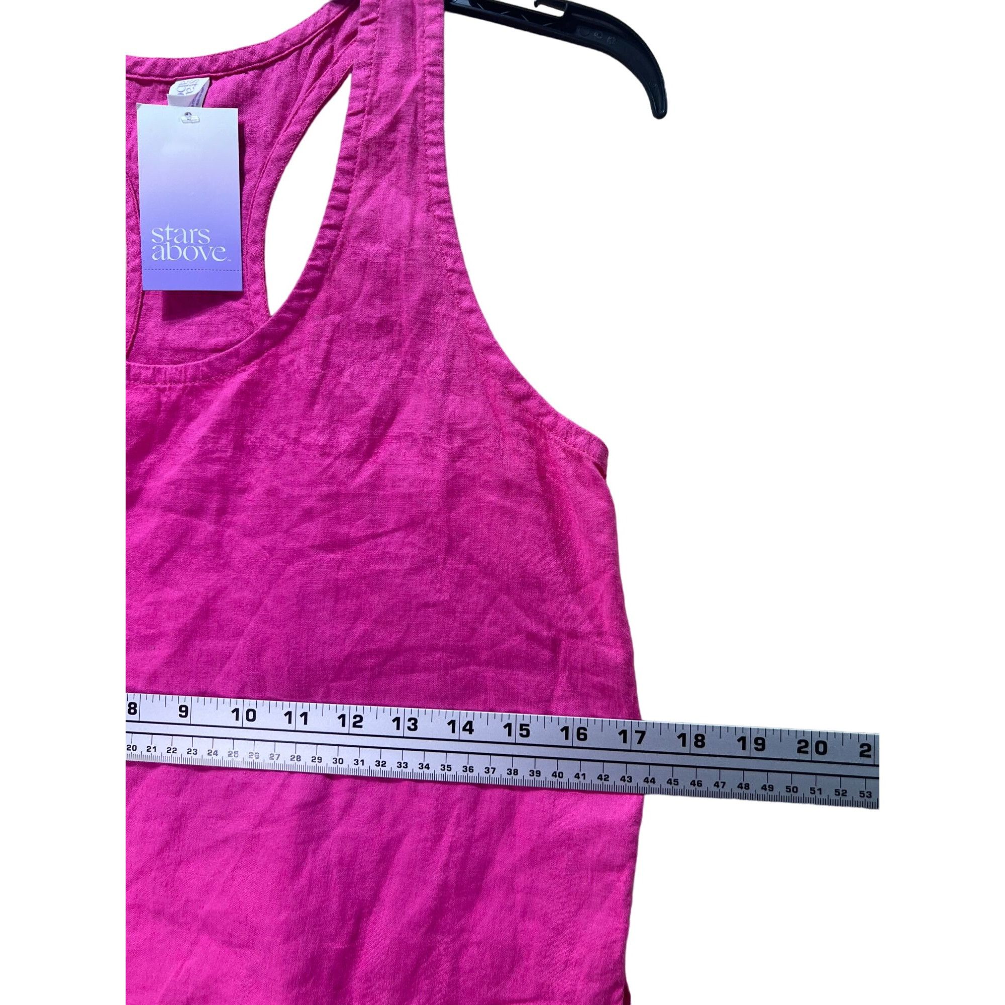 Other Stars Above - Women's Racerback Tank Top - Pink - Extra Smal Size XS / US 0-2 / IT 36-38 - 4 Thumbnail