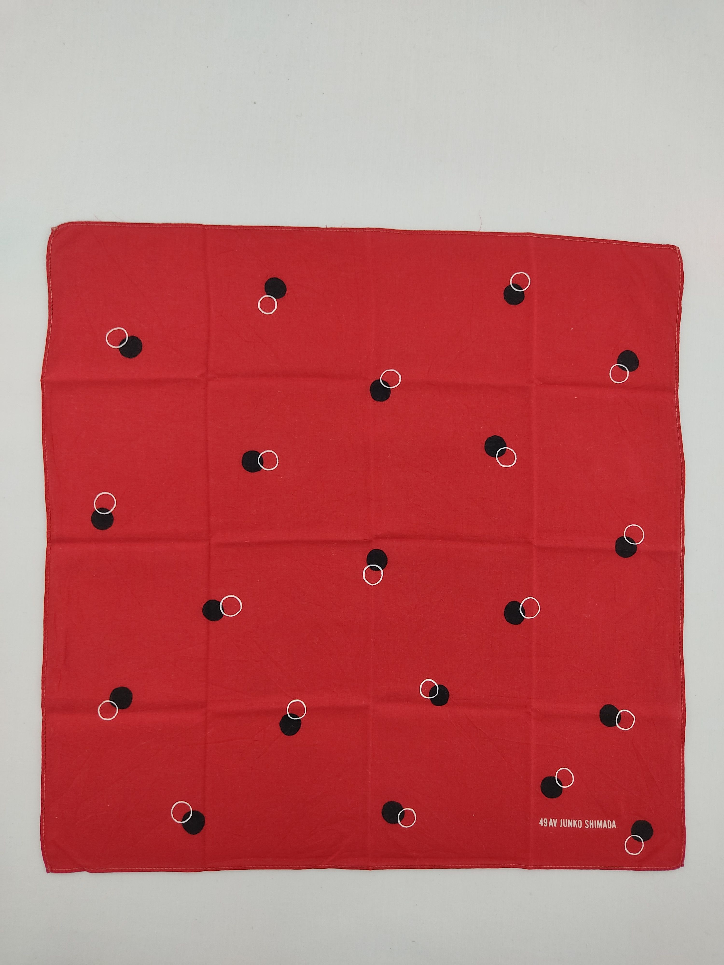 Japanese Brand × Junko Shimada × Vintage Junko Shimada Handkerchief / Neckwear / Bandana Size ONE SIZE - 3 Thumbnail