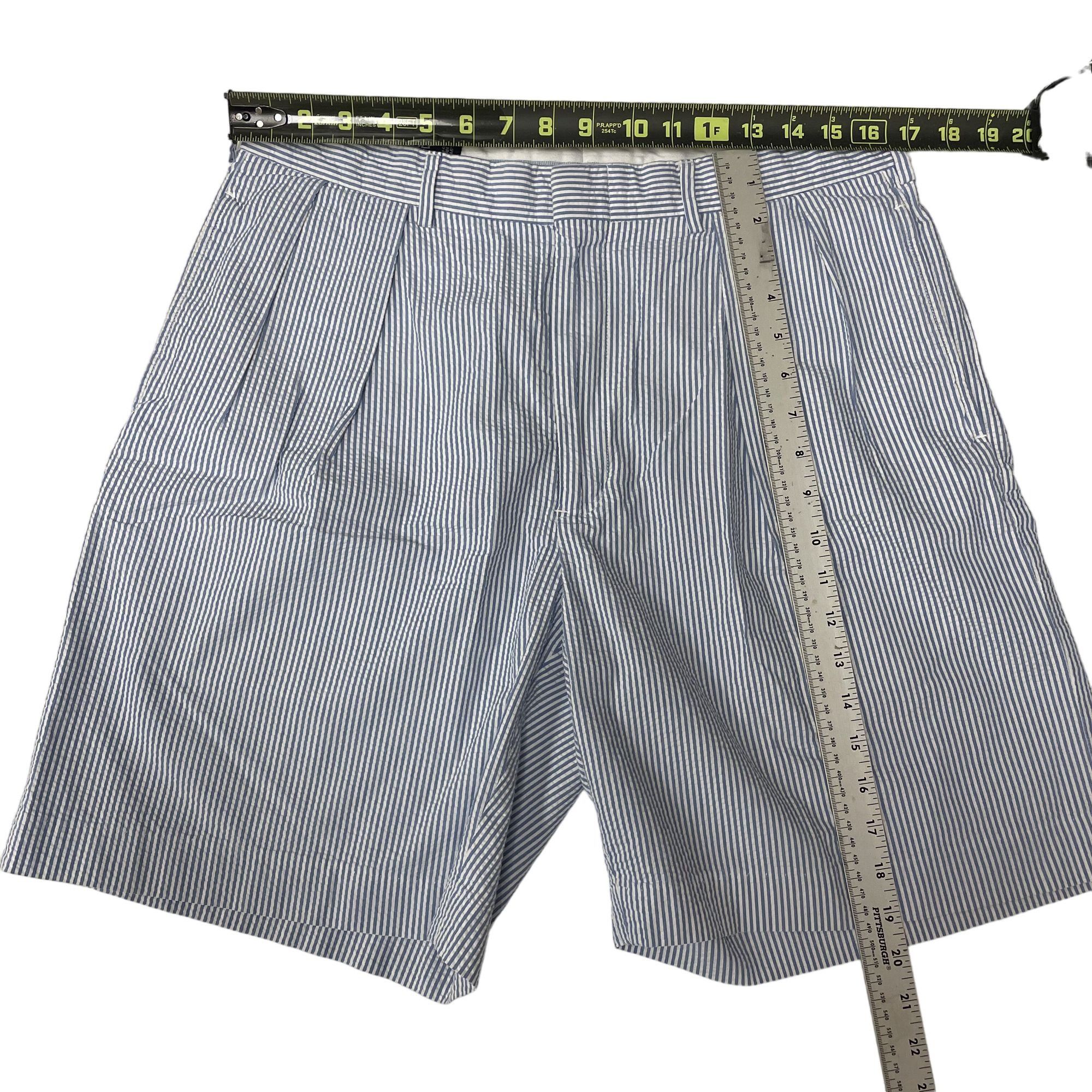 Polo Ralph Lauren POLO Ralph Lauren SEERSUCKER Walking Casual Golf Shorts Size US 35 - 7 Thumbnail