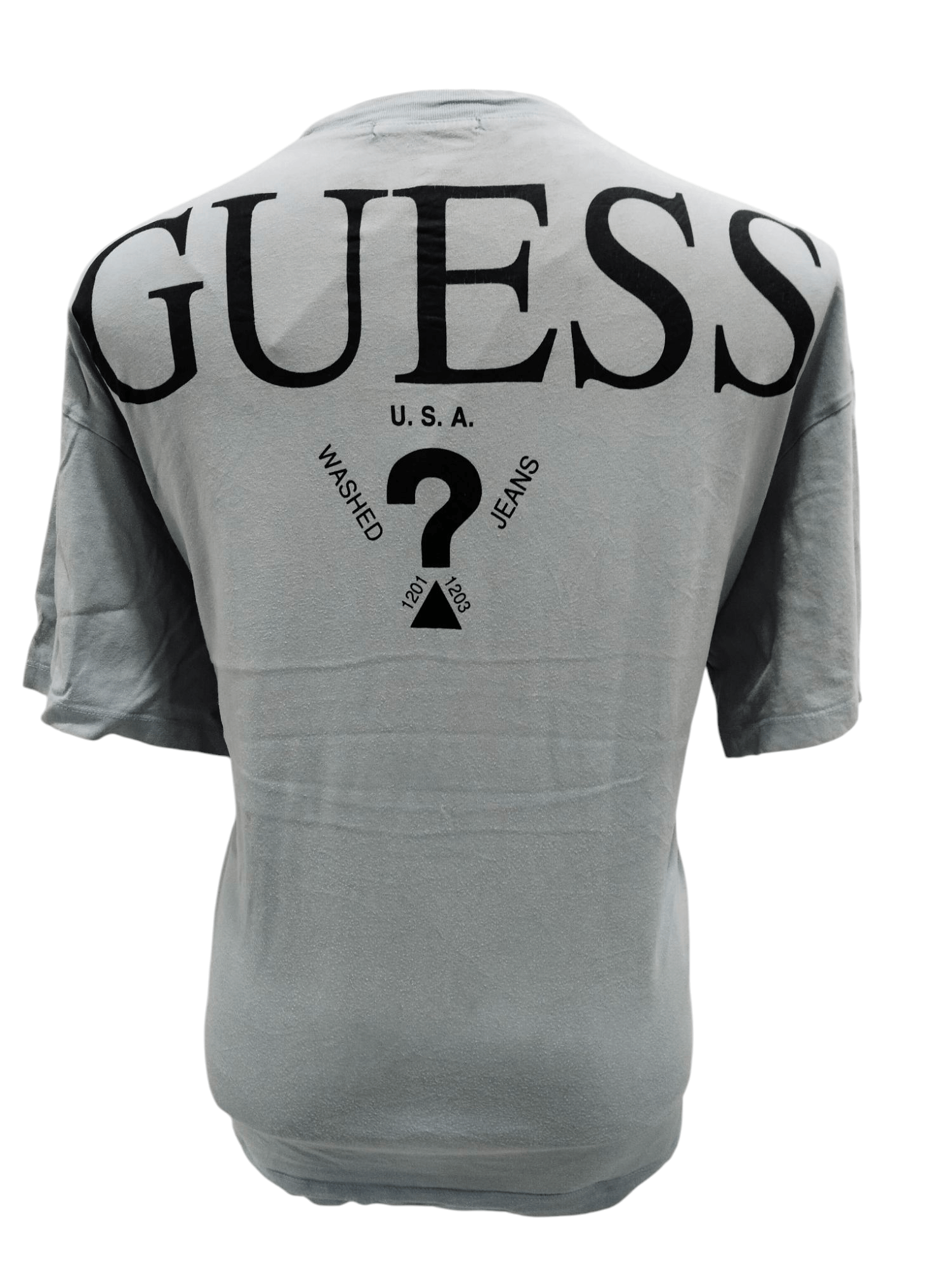 Guess × Vintage Vintage Y2K Guess Big Logo Streetwear Tshirt Size US M / EU 48-50 / 2 - 1 Thumbnail