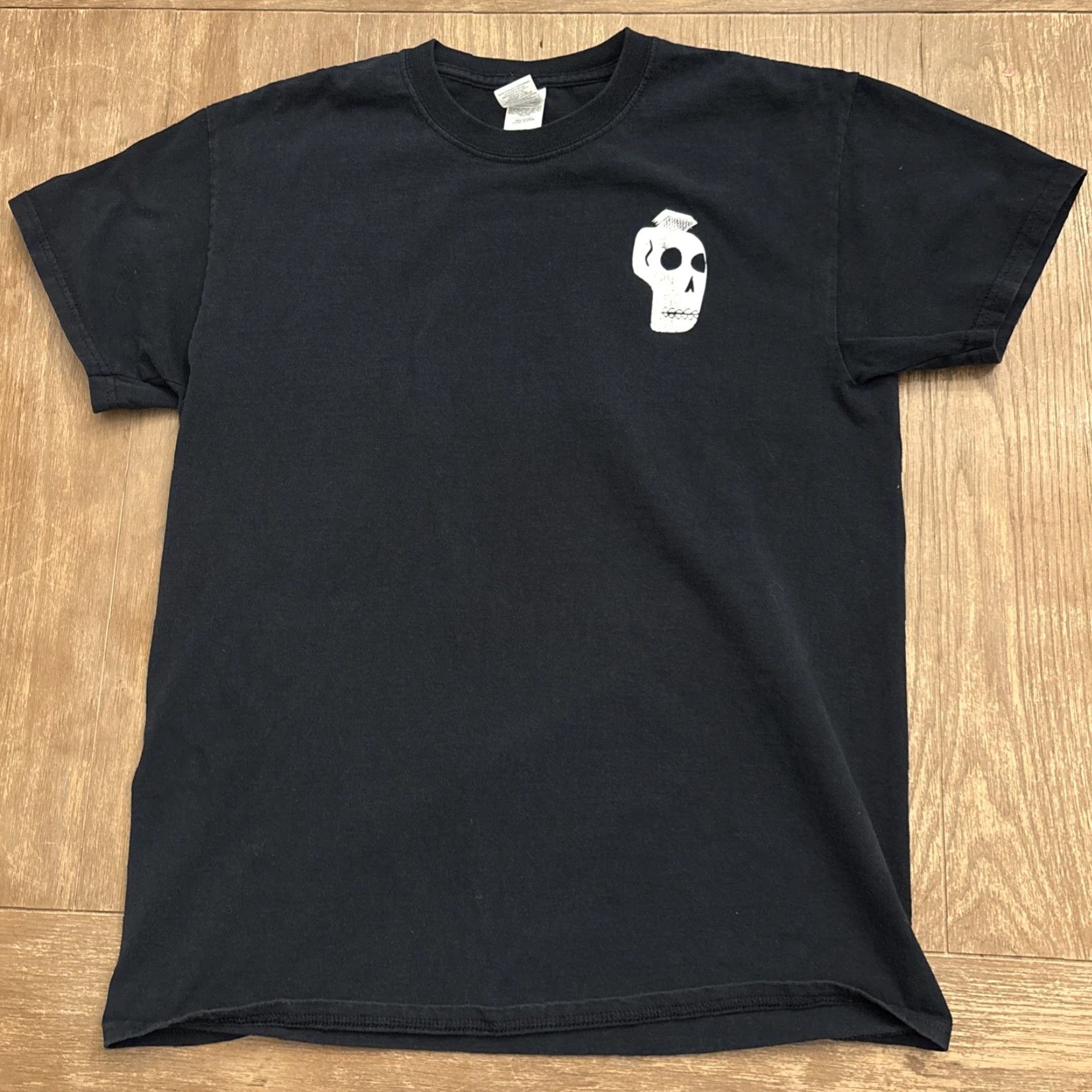 Gildan VINTAGE Rare Lifer Bowl Skateboarding T Shirt Size M Black Mens T-Shirt Skateboard Lifestyle 90s Size US M / EU 48-50 / 2 - 2 Thumbnail