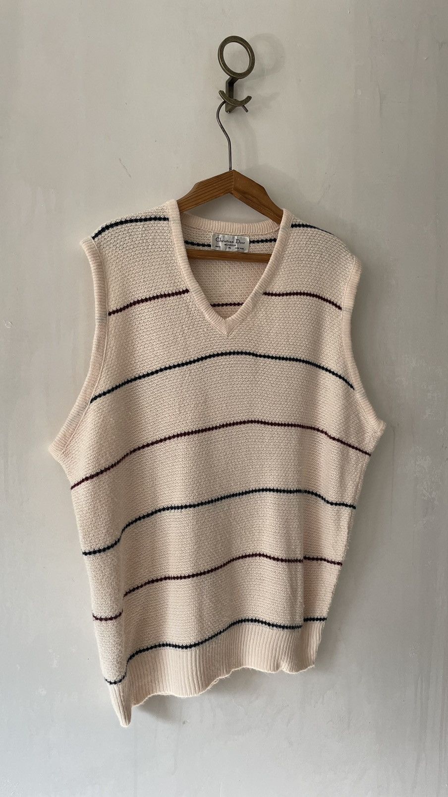 Christian Dior Monsieur christian dior new york paris knitted vintage vest Size US XL / EU 56 / 4 - 3 Thumbnail