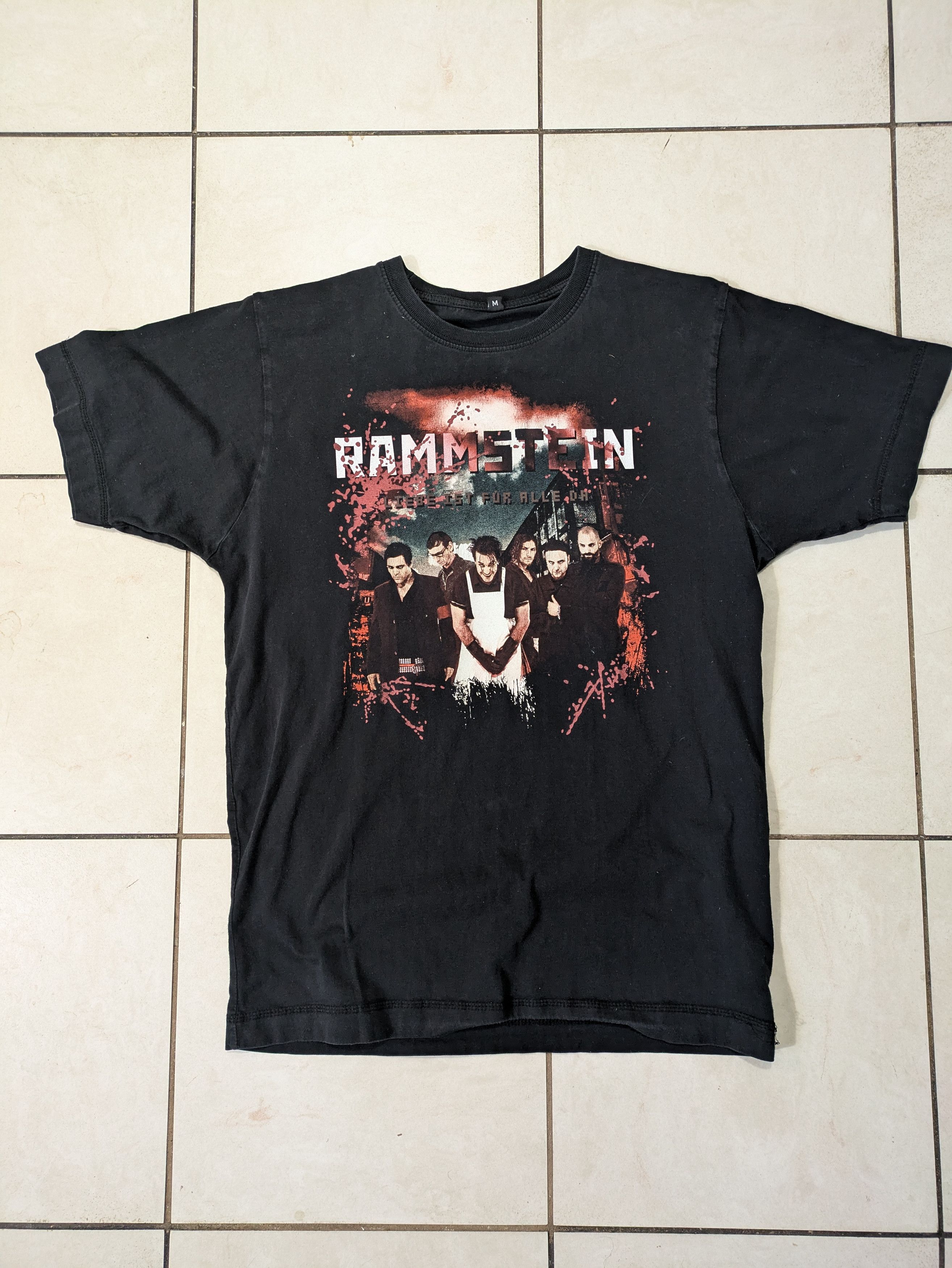 Band Tees RAMMSTEIN Liebe Ist Fur Alle Da 2009 TOUR T-Shirt Size US M / EU 48-50 / 2 - 1 Thumbnail