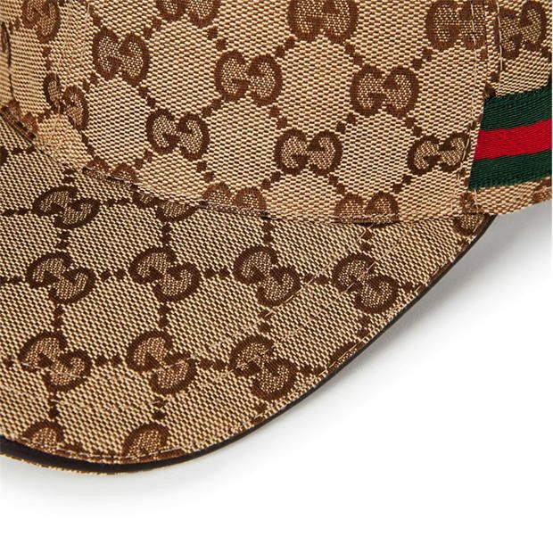 Gucci GUCCI Men'S Gg Monogram Canvas Cap Size ONE SIZE - 4 Thumbnail