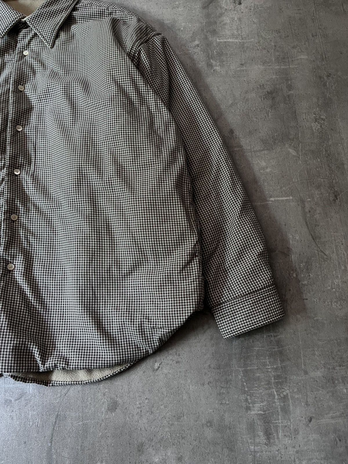 Acne Studios Acne Studios Reversible plaid fleece overshirt jacket Size US L / EU 52-54 / 3 - 8 Thumbnail