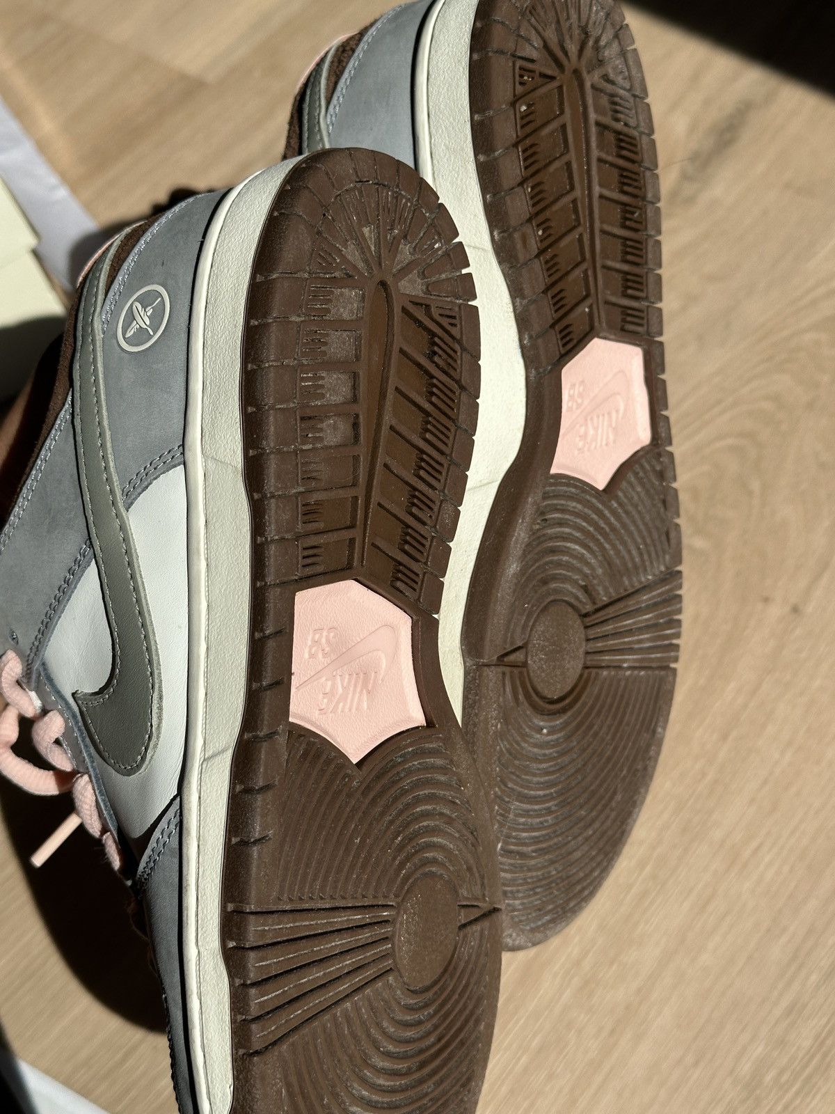 Nike Nike SB Dunk Low x Yuto Horigome Wolf Grey Size US 7.5 / EU 40-41 - 10 Thumbnail