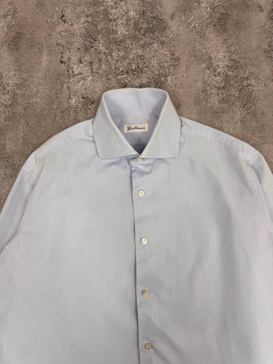 Other Gino Venturini Men's Shirt Light Blue Size L Size US L / EU 52-54 / 3 - 4 Thumbnail