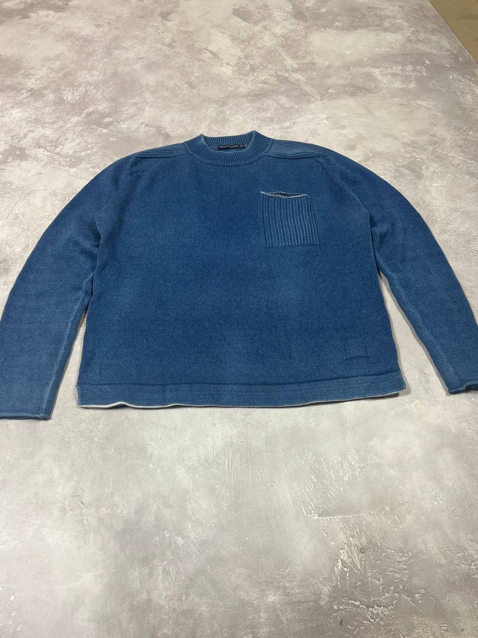 Japanese Brand × Marithe + Francois Girbaud Vintage Distressed Knit Sweater MFG Size US M / EU 48-50 / 2 - 2 Thumbnail