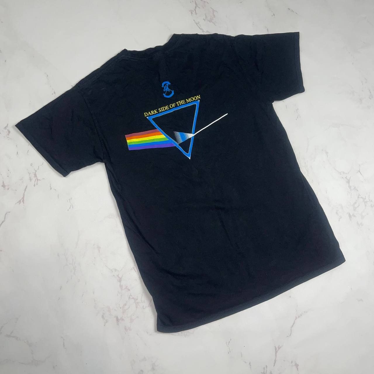 Vintage Vintage Pink Floyd Dark Side of the Moon Black T-Shirt sizeM Size US M / EU 48-50 / 2 - 7 Thumbnail