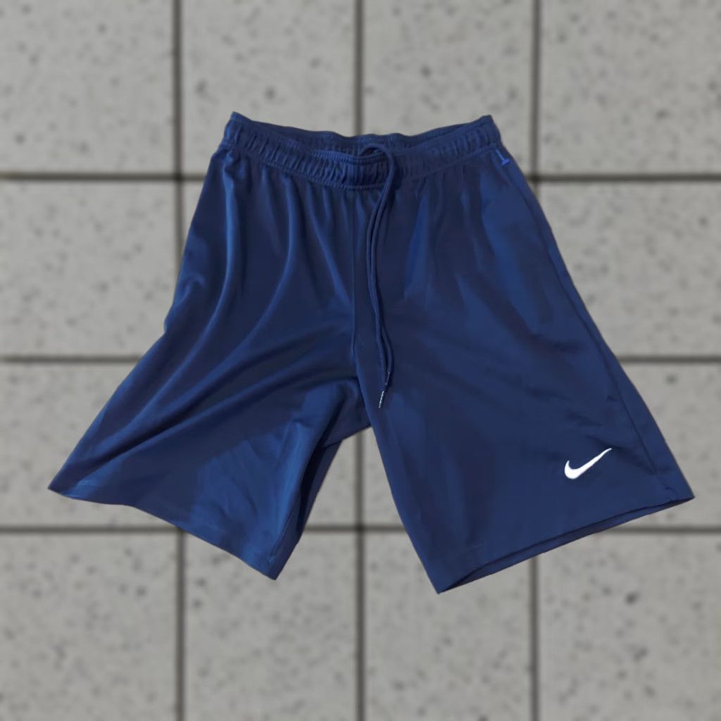 Nike Nike Shorts Mens M Medium Athletic Blue Basketball Gym Workout Size US 31 - 1 Thumbnail