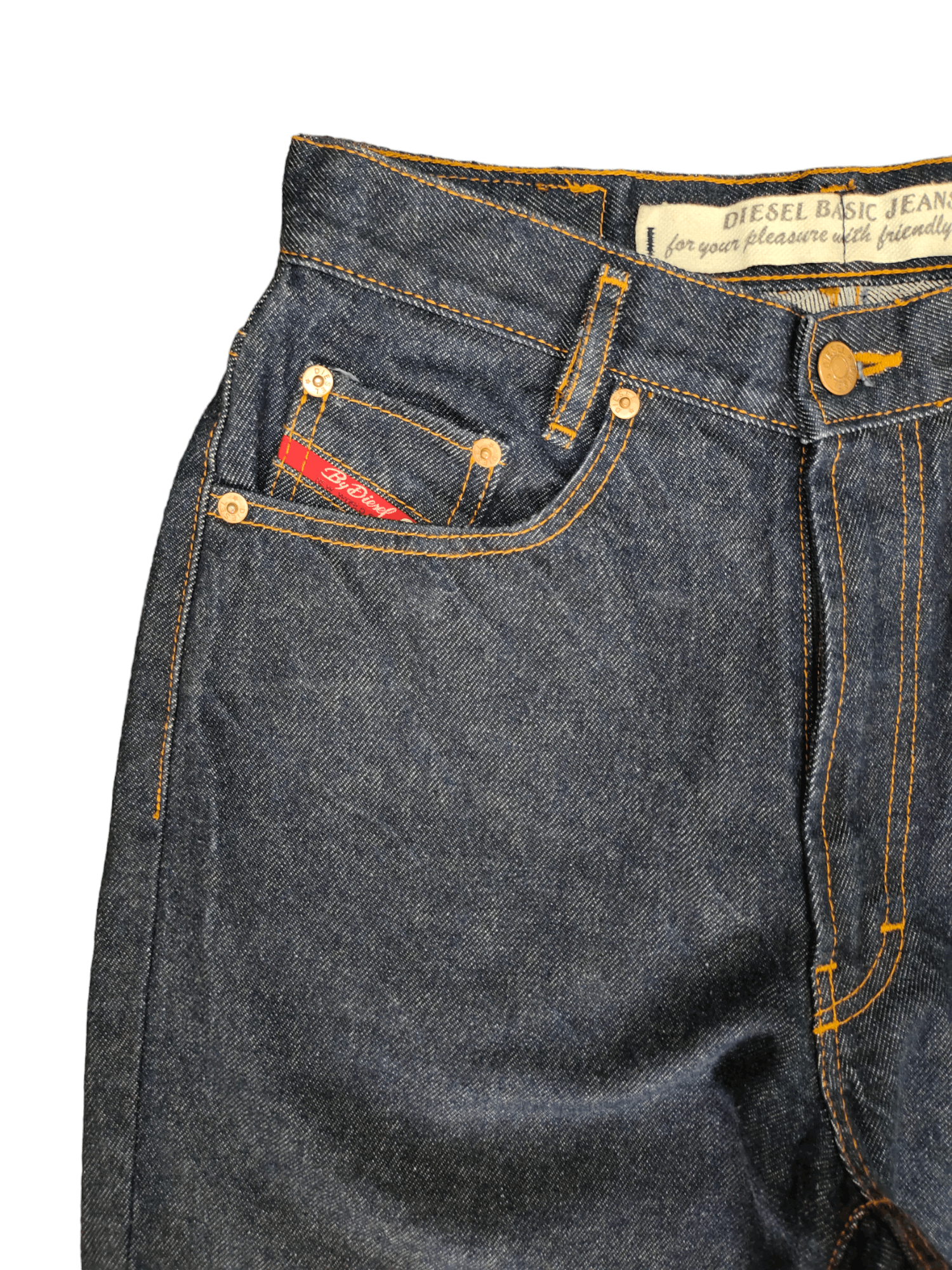 Diesel Vintage Diesel Denim Jeans High Rise Y2k Streetwear Size US 27 - 12 Thumbnail