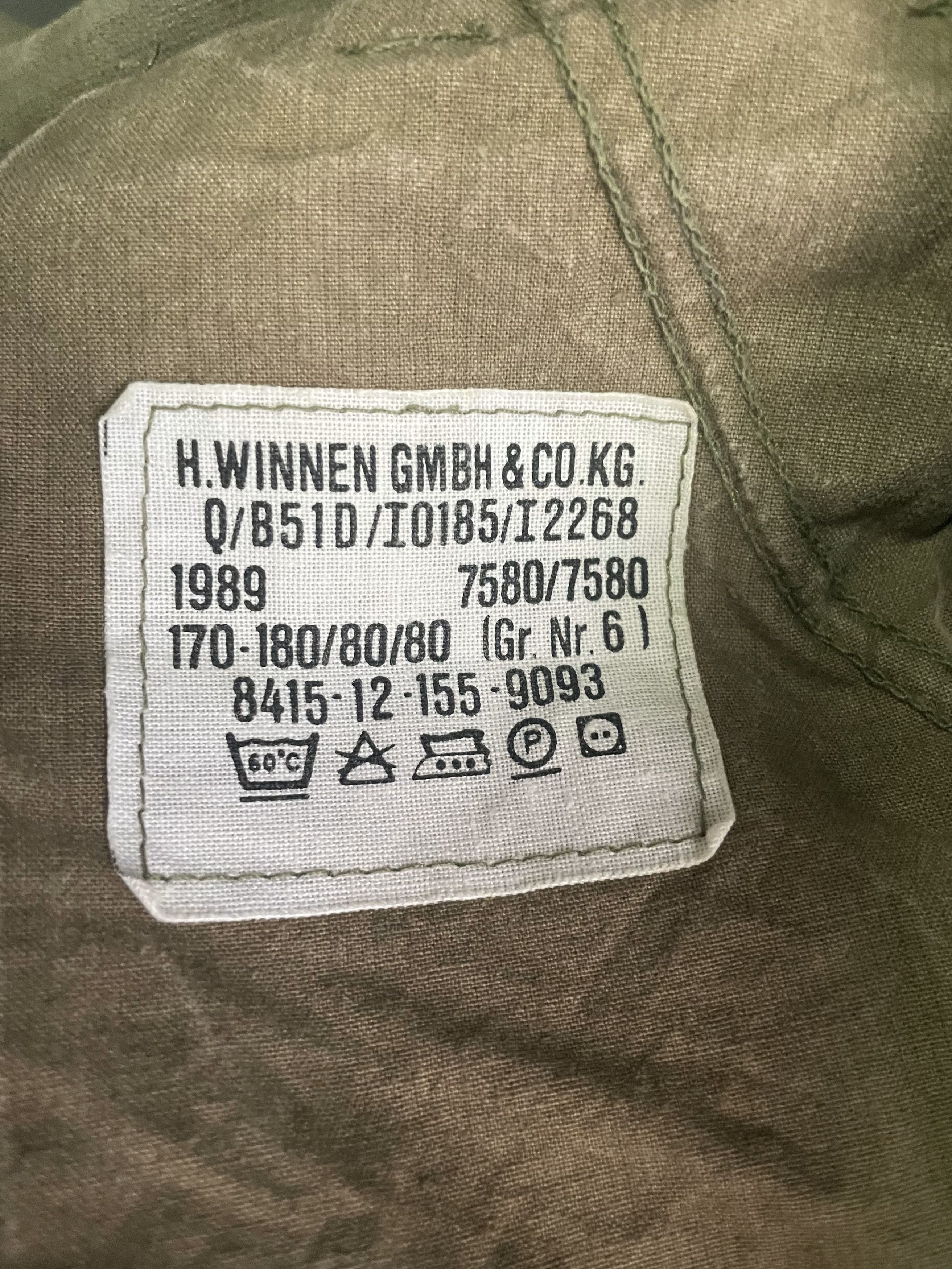 GmbH Vintage 1989 GMBH Germany Army Trouser Size US 31 - 12 Thumbnail