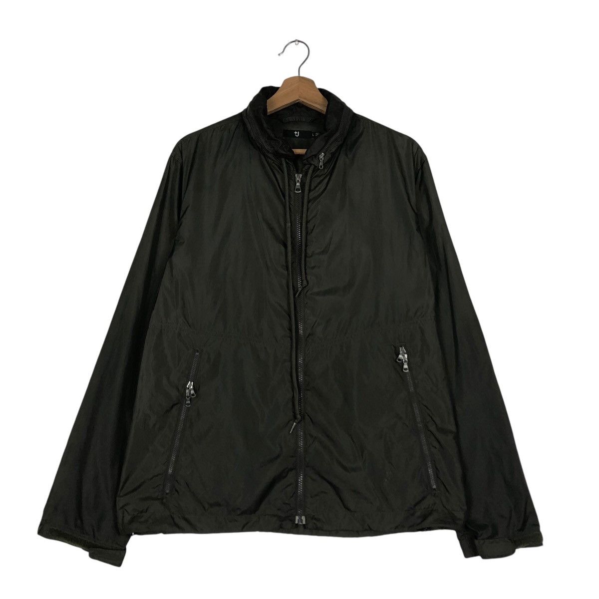 Jil Sander 📌Military Design Biker Zipper Jacket J+ Jil Sander Size US L / EU 52-54 / 3 - 2 Thumbnail