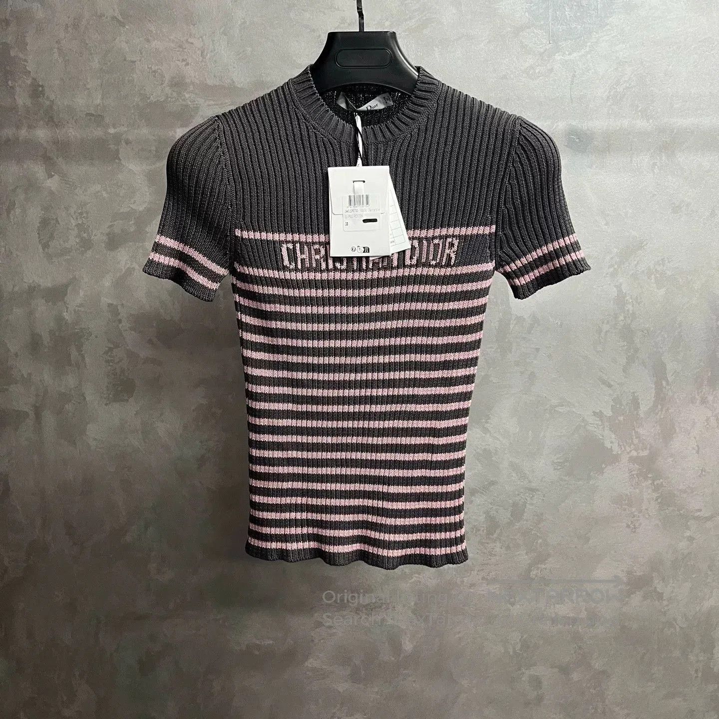 Dior Dior Gray Stripe Short. Size S / US 4 / IT 40 - 1 Thumbnail