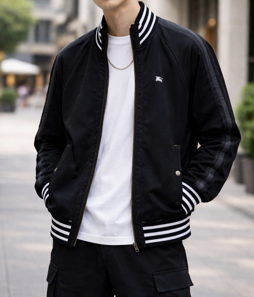 Burberry Authentic Burberry Black Label Embroidery Logo Jacket Size US M / EU 48-50 / 2 - 8 Thumbnail
