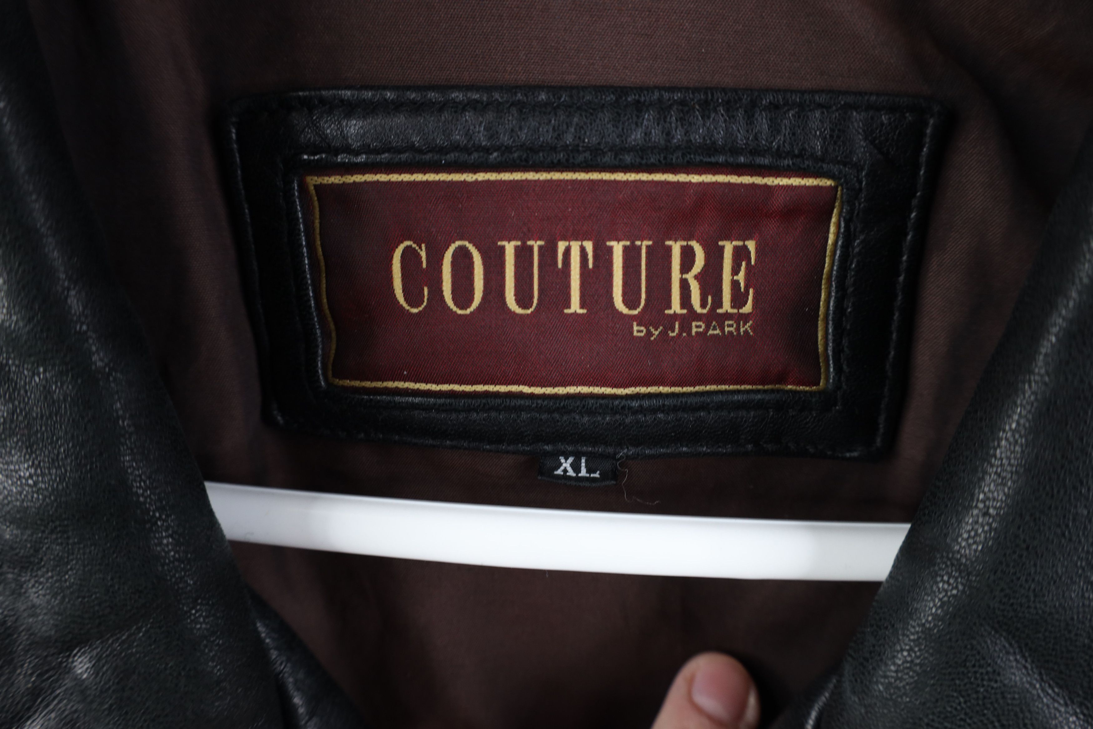 Vintage Vintage 90s Streetwear Soft Leather Full Zip Jacket Black Size US XL / EU 56 / 4 - 5 Thumbnail