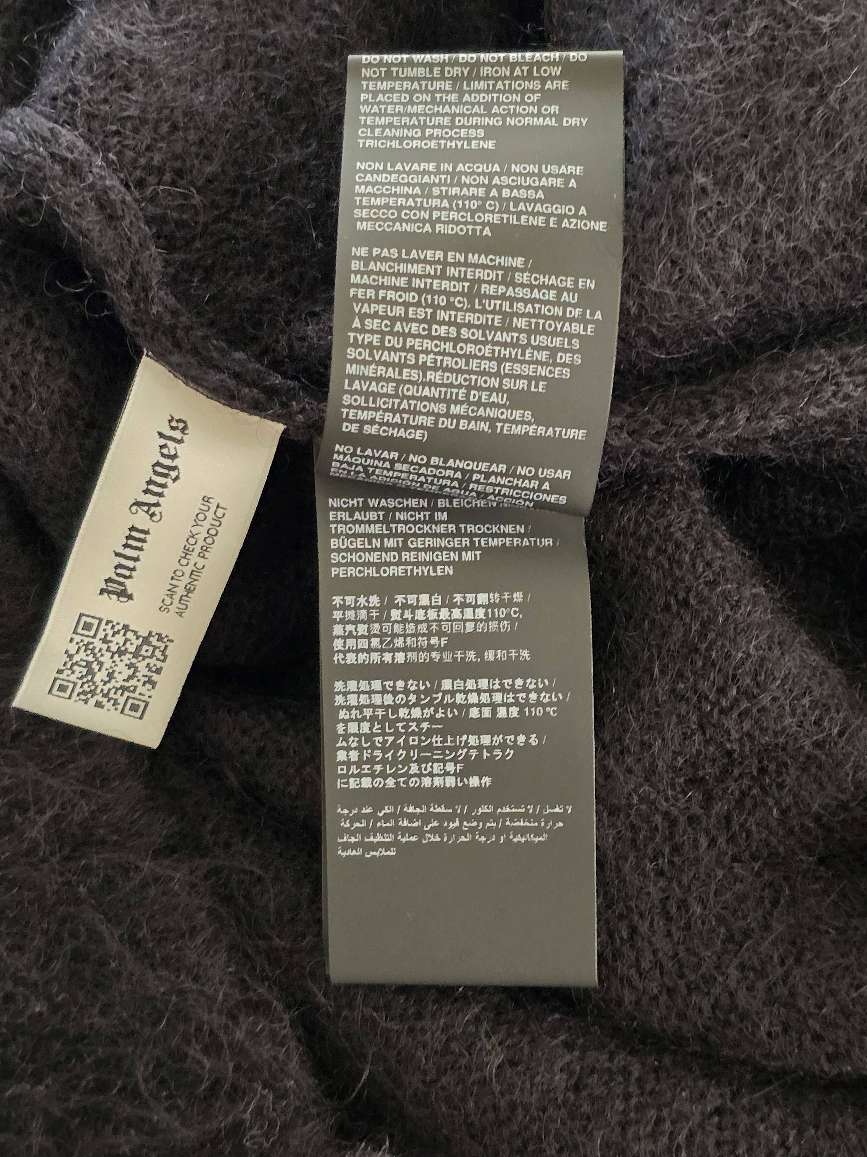 Palm Angels Mohair sweater Size US L / EU 52-54 / 3 - 10 Thumbnail