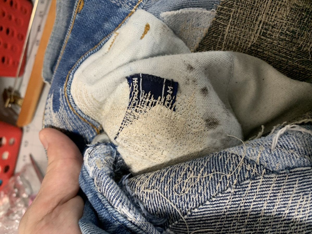 Vintage Bizzrad Scabbed Jeans Size US 34 / EU 50 - 9 Thumbnail