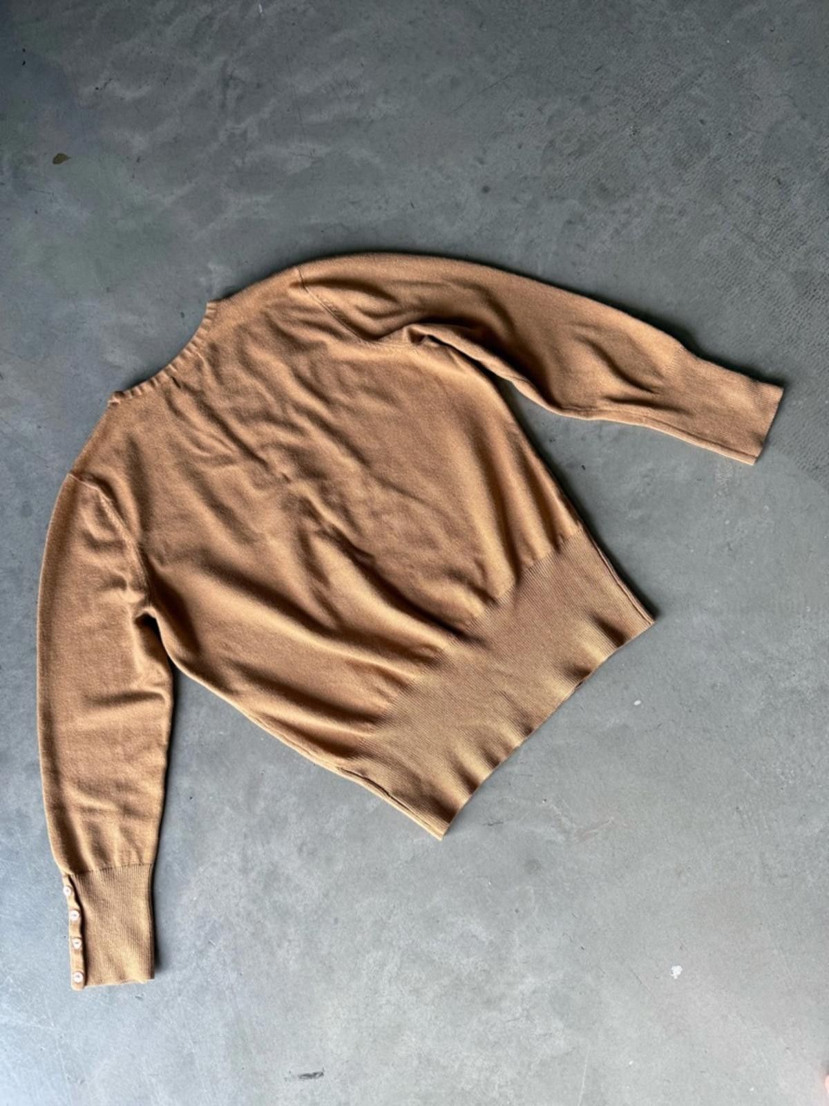 Other JM Collection / Knit Sweater / Button Cuff / Tan Size M / US 6-8 / IT 42-44 - 6 Thumbnail