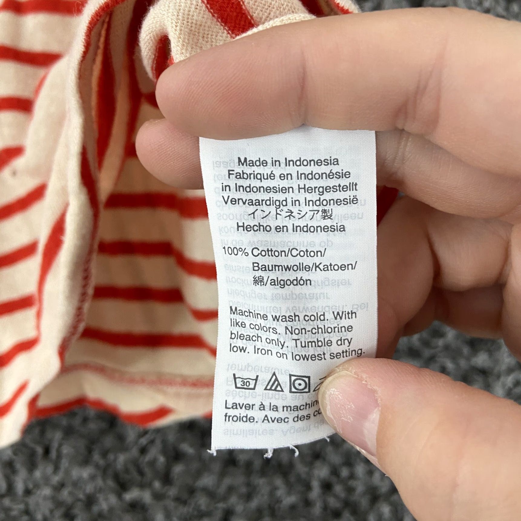 Madewell Madewell Blouse Women’s XXS Short Sleeves Multicolor Striped White Red Colorful Colorful Mens? No gender. End with Women or Girls if applicable. Size XXS / US 00 / IT 34 - 7 Thumbnail
