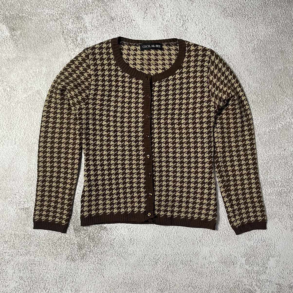 Homespun Knitwear × Japanese Brand Cecil Mc Bee Cardigan Made in Japan Size S / US 4 / IT 40 - 1 Thumbnail