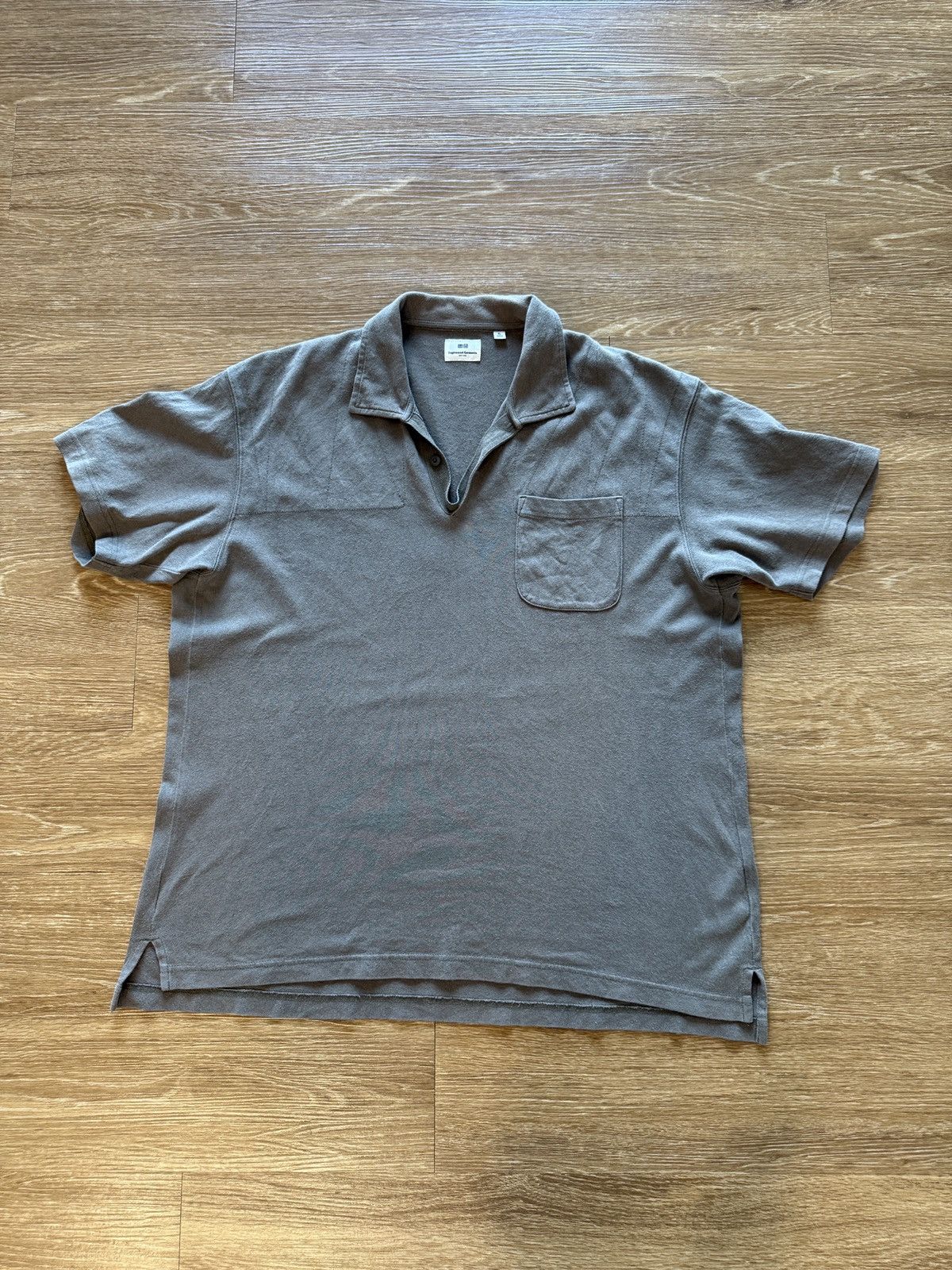 Engineered Garments × Uniqlo Engineered Garments x Uniqlo Olive Green polo shirt Size US XL / EU 56 / 4 - 1 Thumbnail