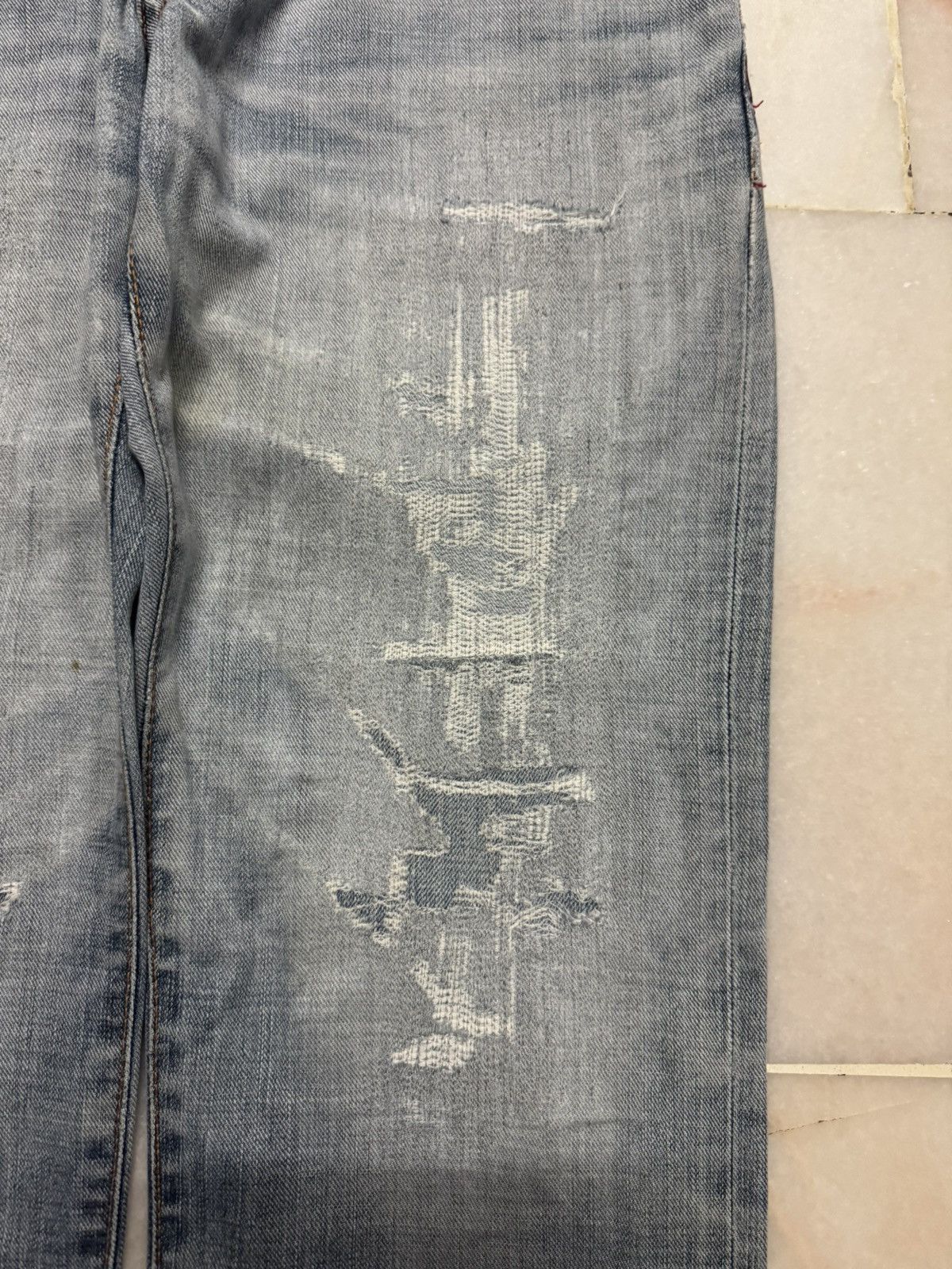 Edwin INSANE SASHIKO BORO 90s EDWIN JEANS Size US 29 - 8 Thumbnail