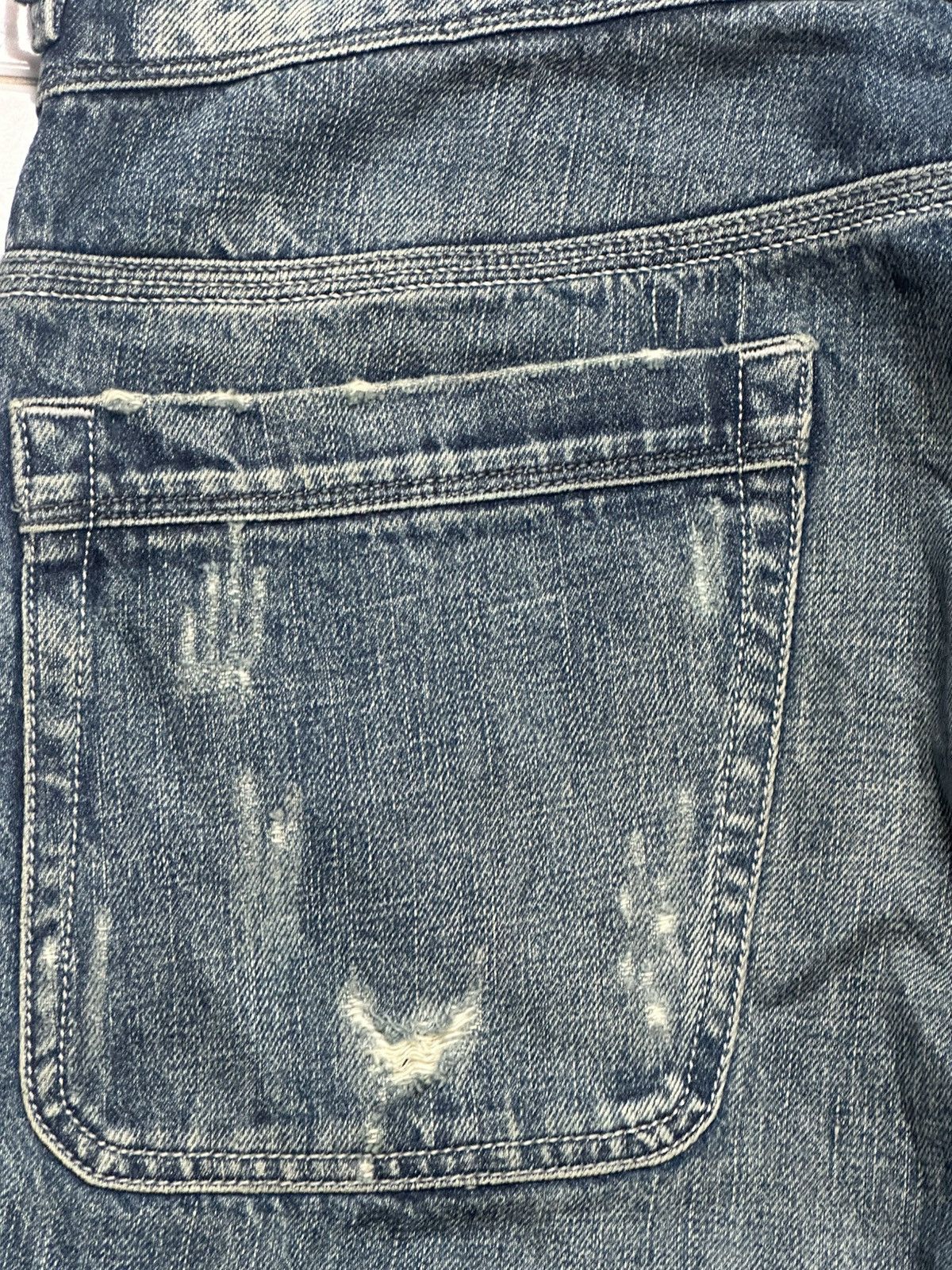 Diesel Vintage Diesel Distressed Ripped Jeans Straight With Faded Size US 34 / EU 50 - 8 Thumbnail