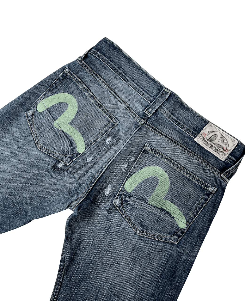 Evisu Evisu Puma Denim Jeans 32/34 Size US 32 / EU 48 - 3 Thumbnail