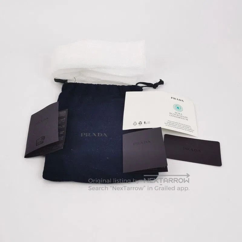 Prada Prada Leather Logo Buckle Belt. Size ONE SIZE - 6 Thumbnail