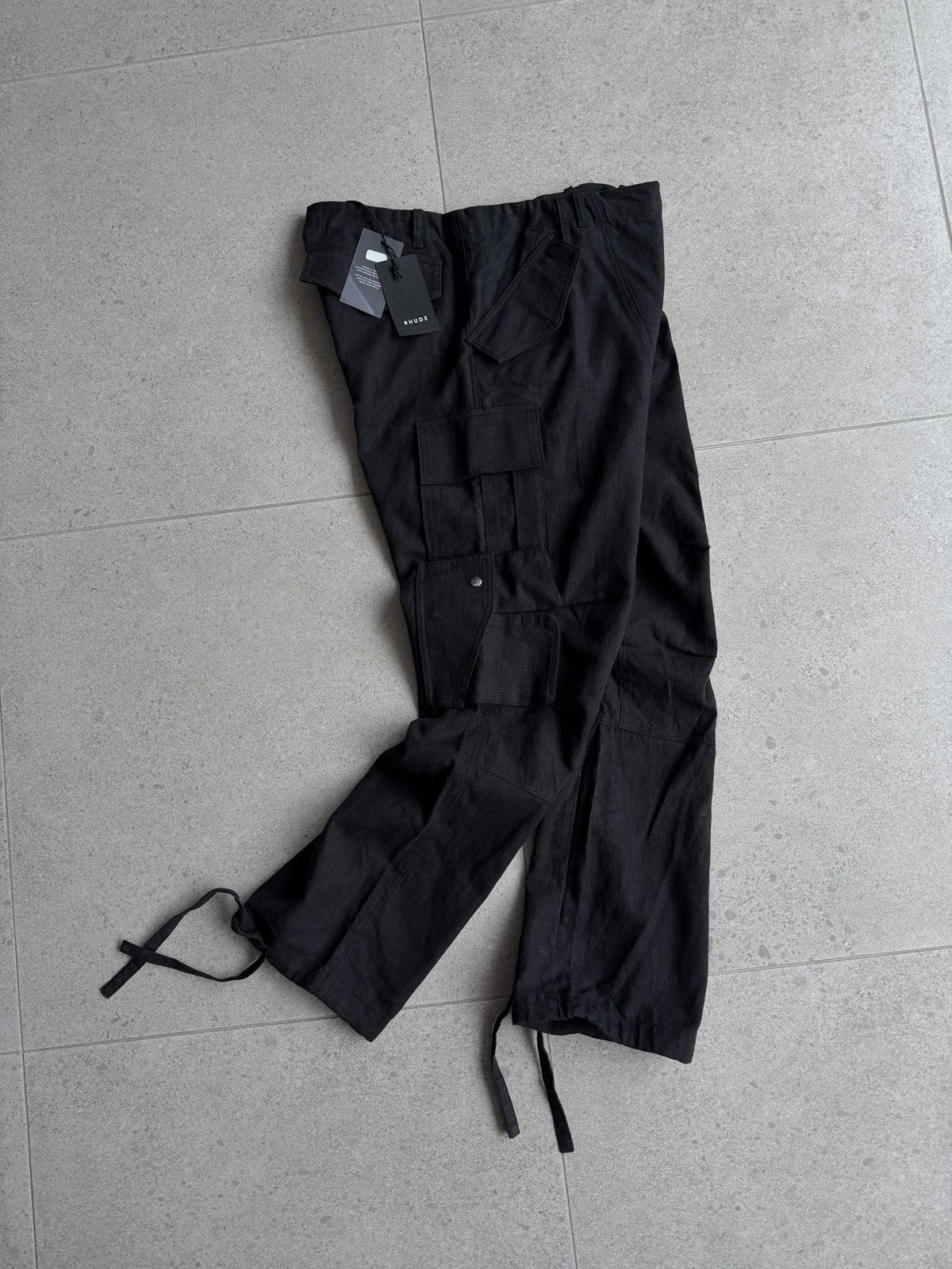 Rhude Rhude linen multipocket cargo pants size XL Size US 36 / EU 52 - 9 Thumbnail