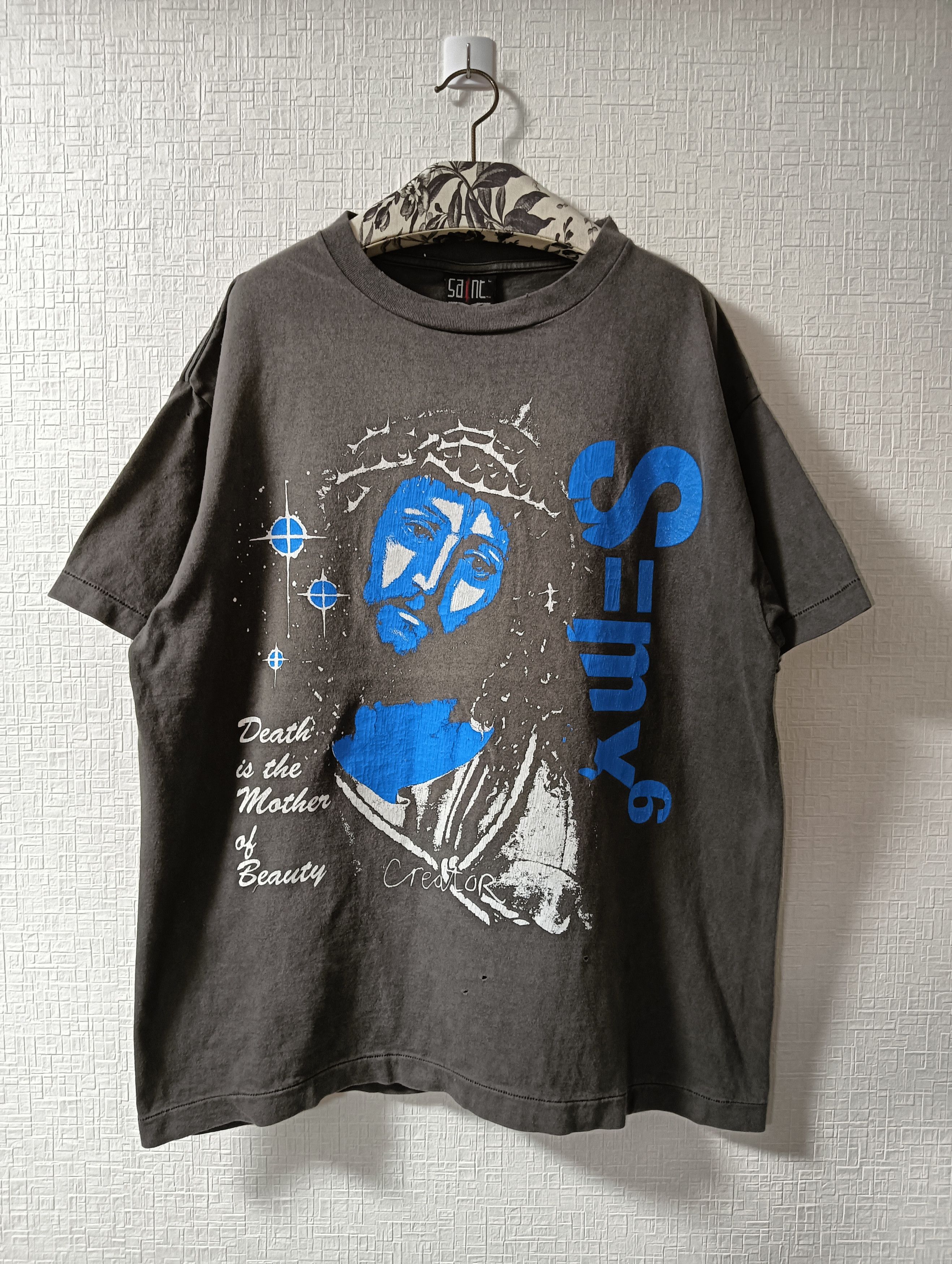 Saint Michael Death is Mother Tee Size US L / EU 52-54 / 3 - 1 Thumbnail